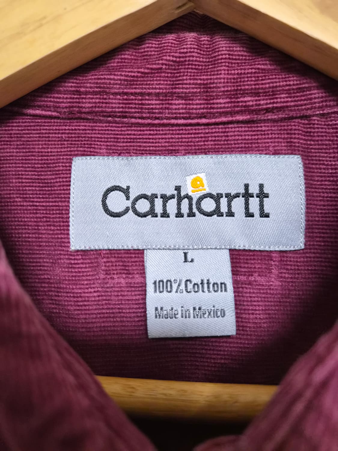 칼하트Carhartt 코듀로이 셔츠 L - S230 상품이미지4