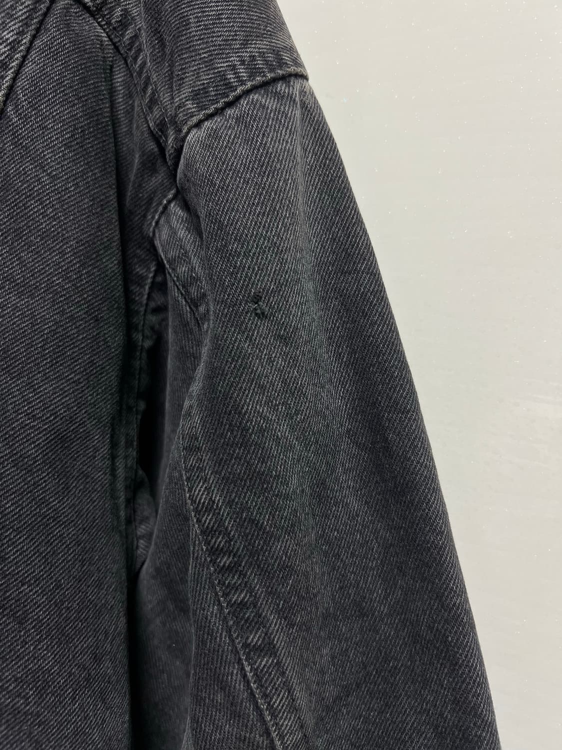 80s 리바이스 쉐르파 흑청 자켓 상품이미지7