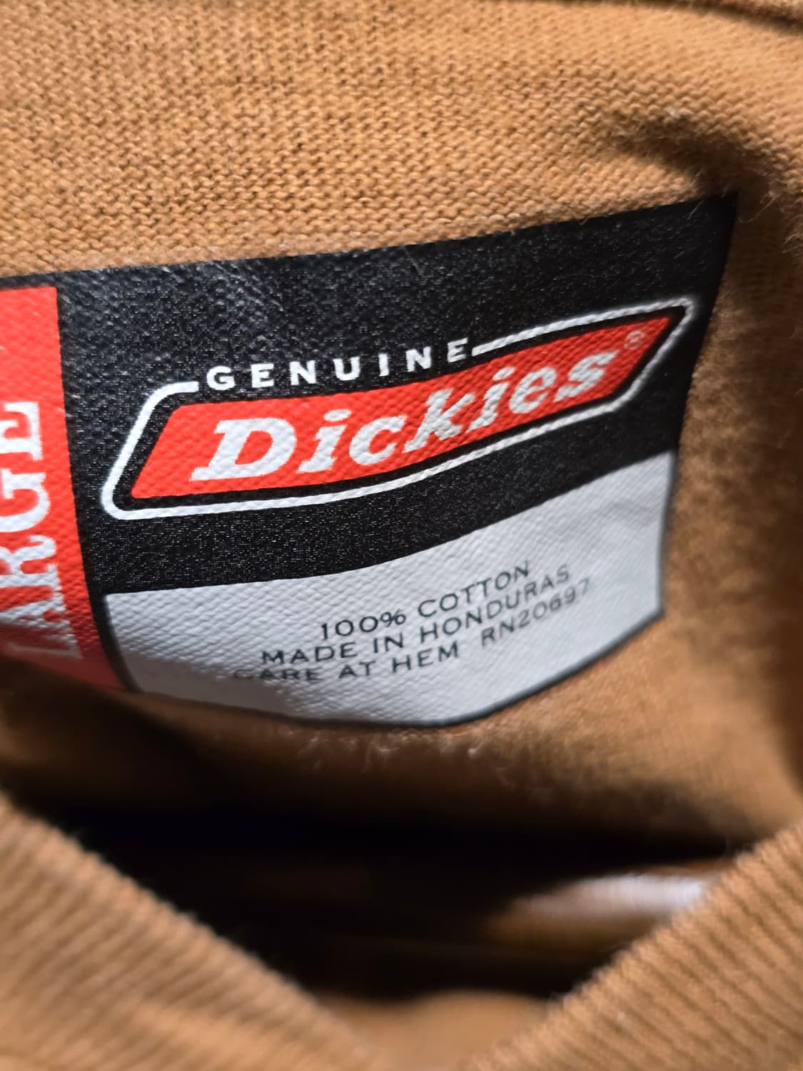 Dickies 헨리넥 코튼 반팔 티셔츠 상품이미지4
