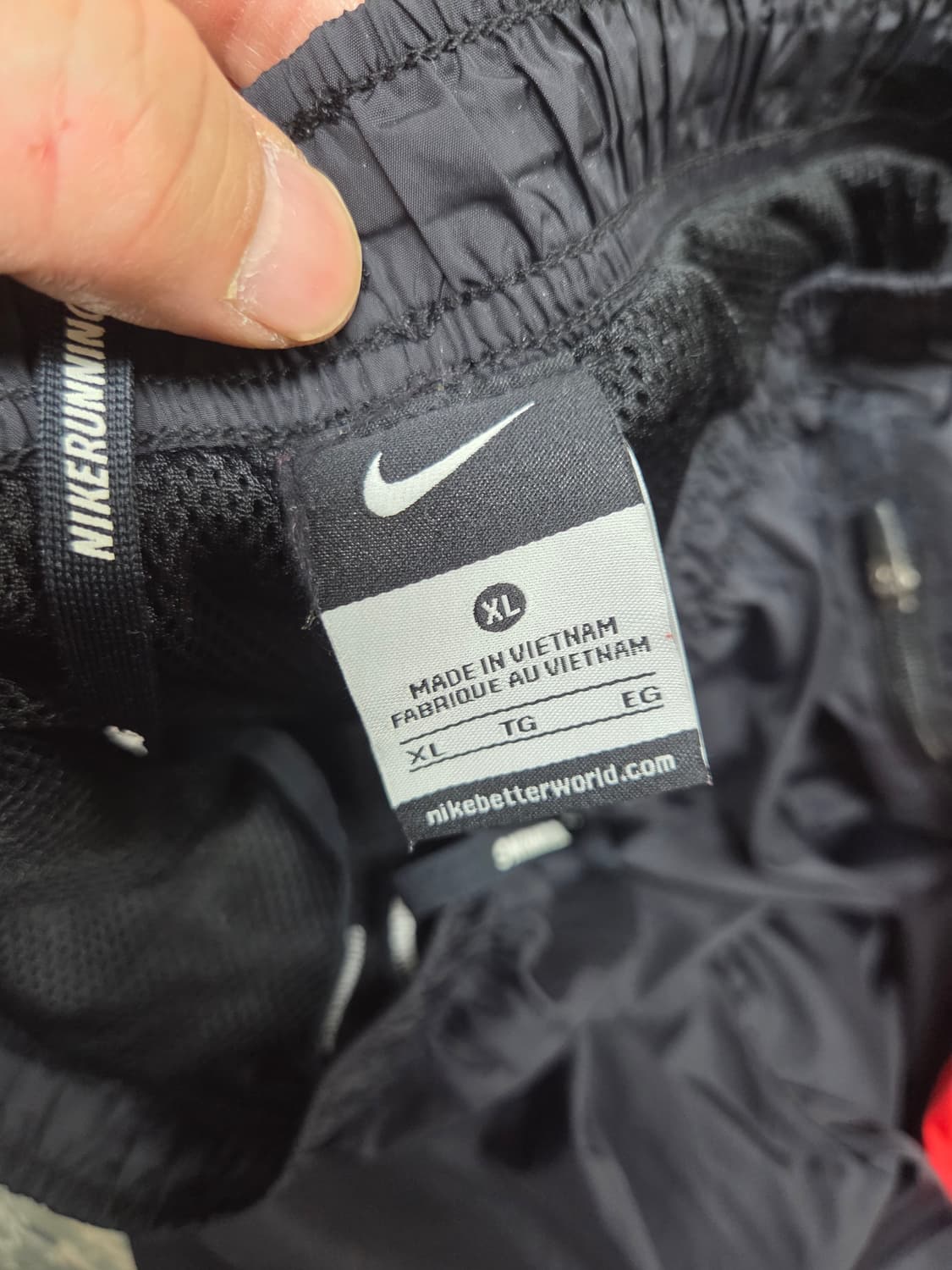 나이키 올드스쿨 러닝 방풍 트랙팬츠 xl 상품이미지5