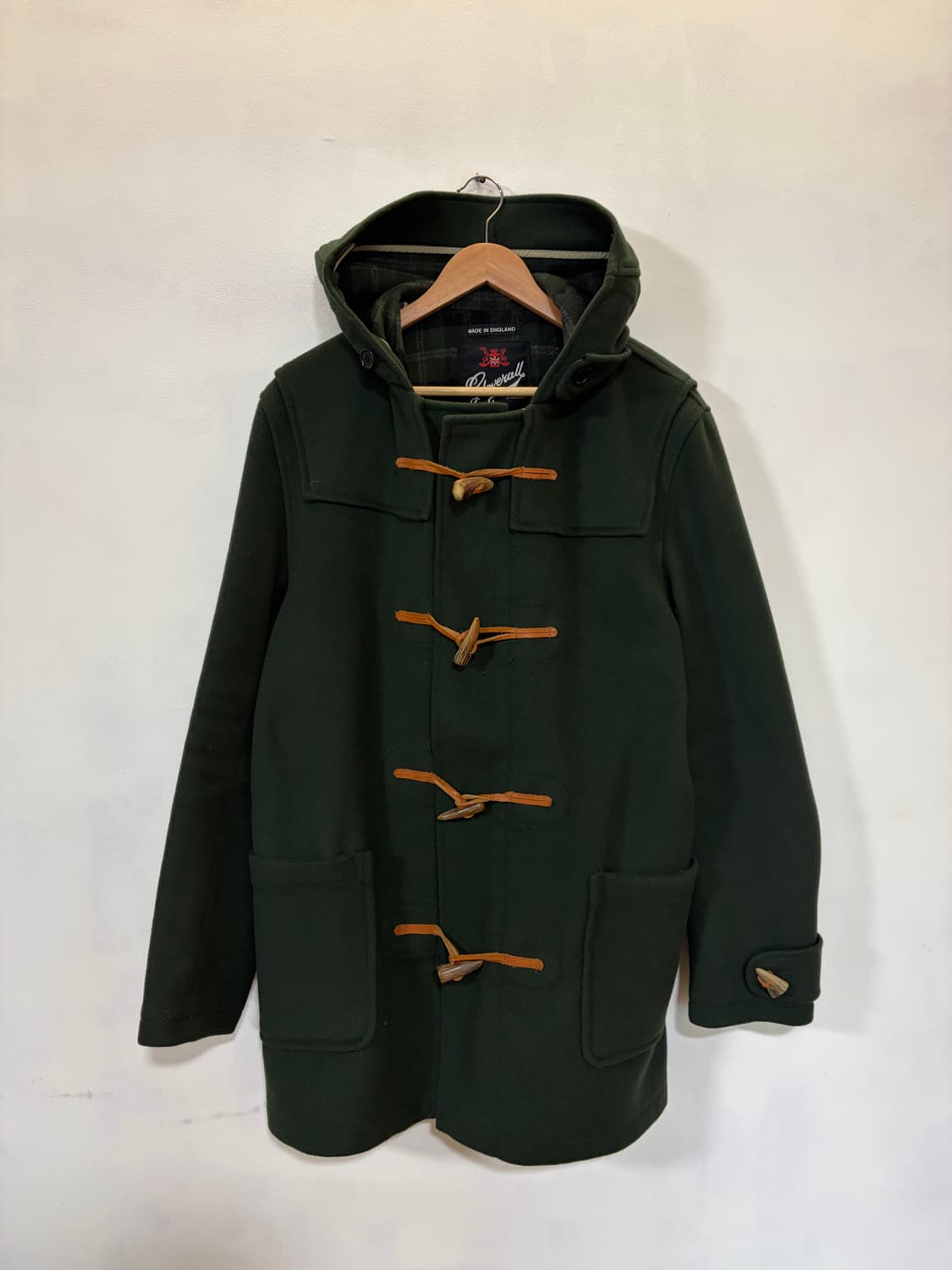 Gloverall 더플코트 그린40 상품이미지1