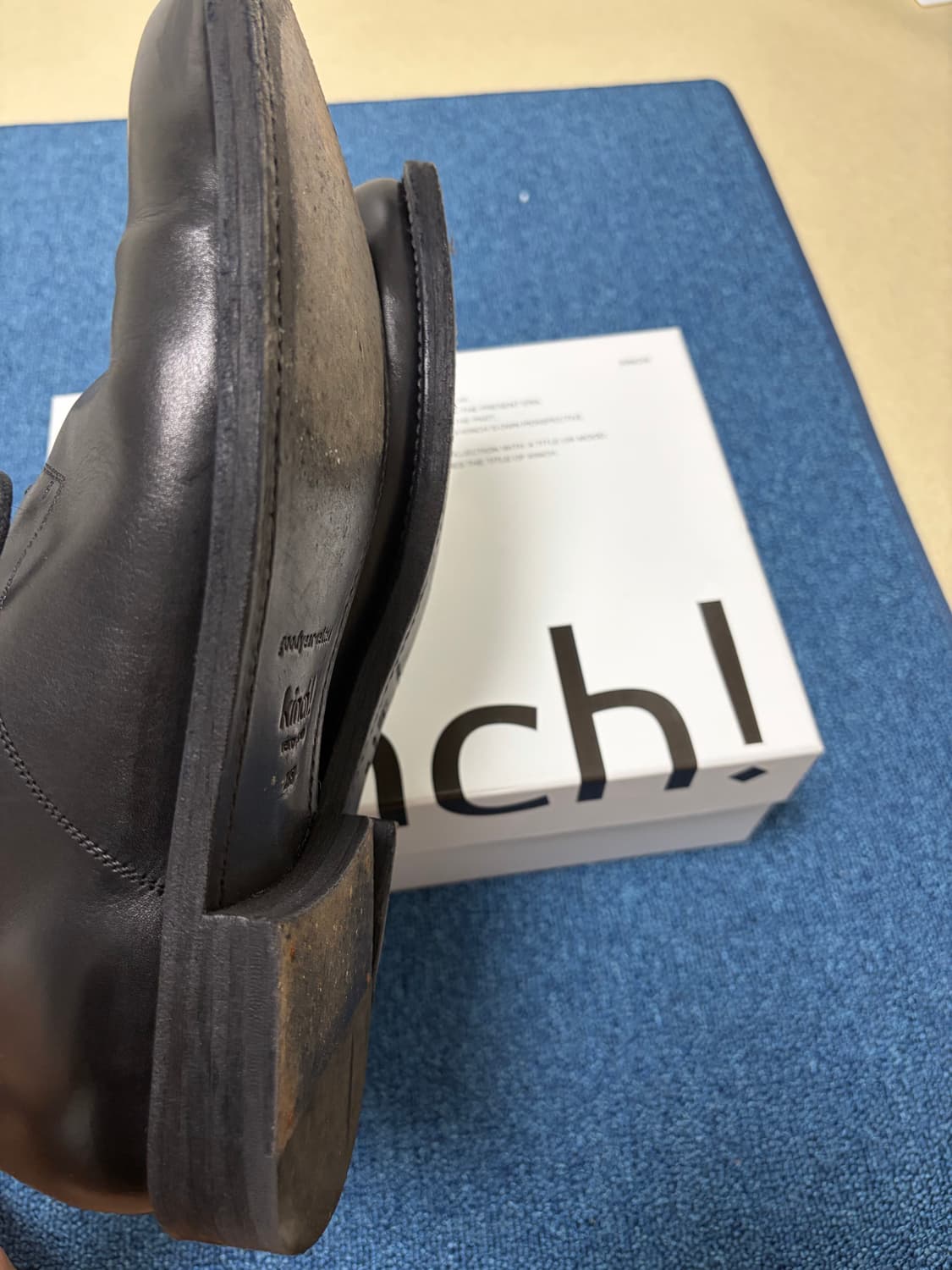 킨치 grainy 547 더비 슈즈 상품이미지4