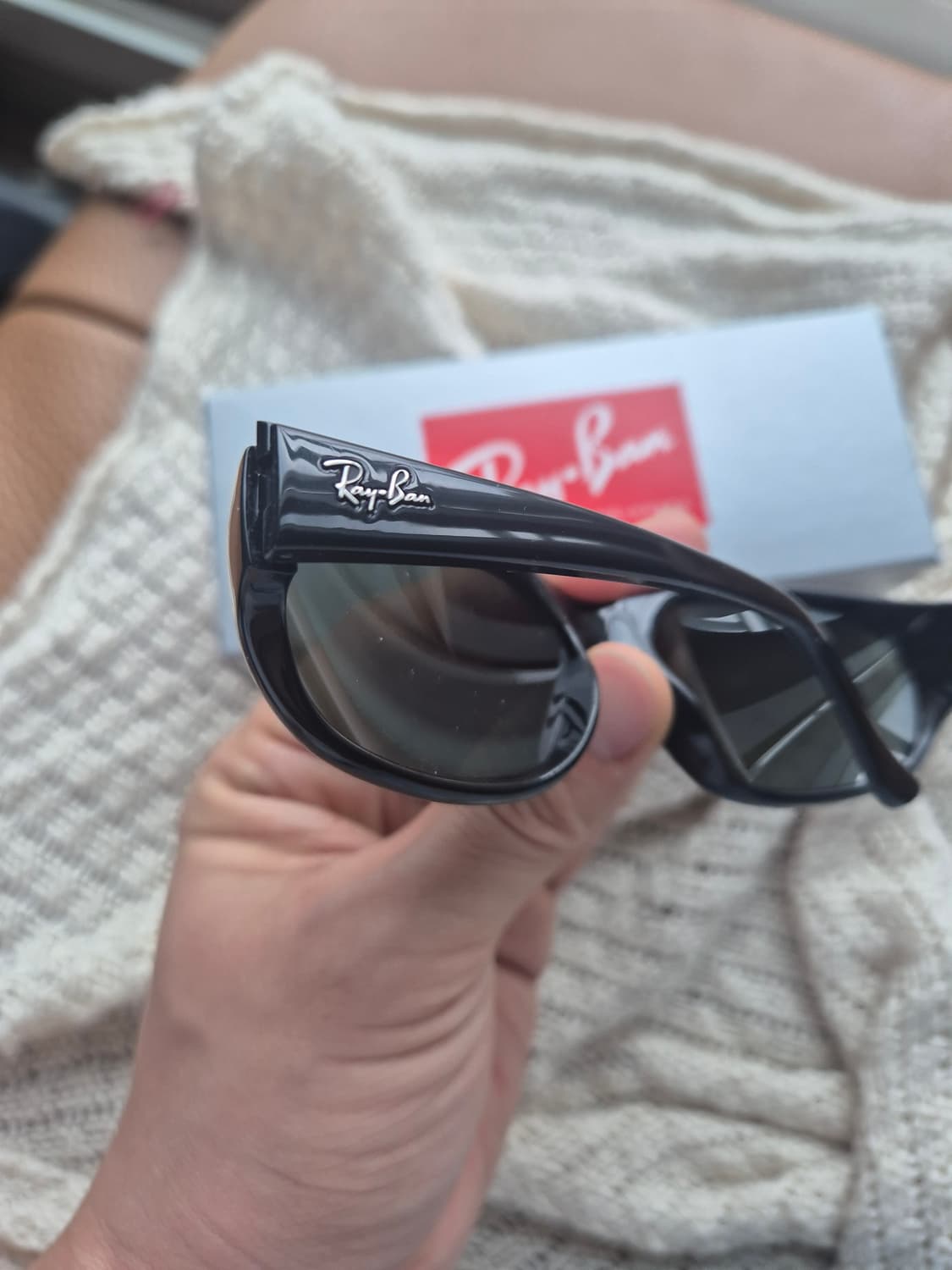 레이밴 Daddy-O 대디오 블랙 선글라스 풀박스 상품이미지3