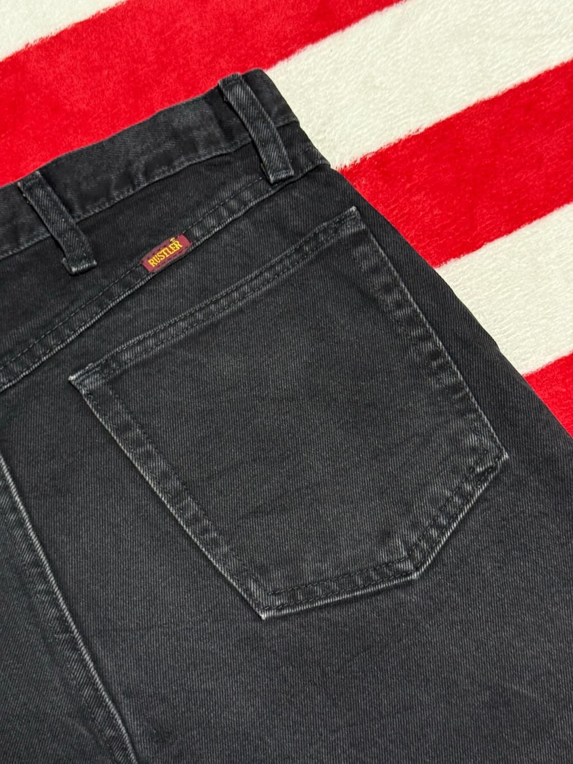 랭글러 서브브랜드 러슬러블랙진 Rustler blackjeans 블랙진 상품이미지10