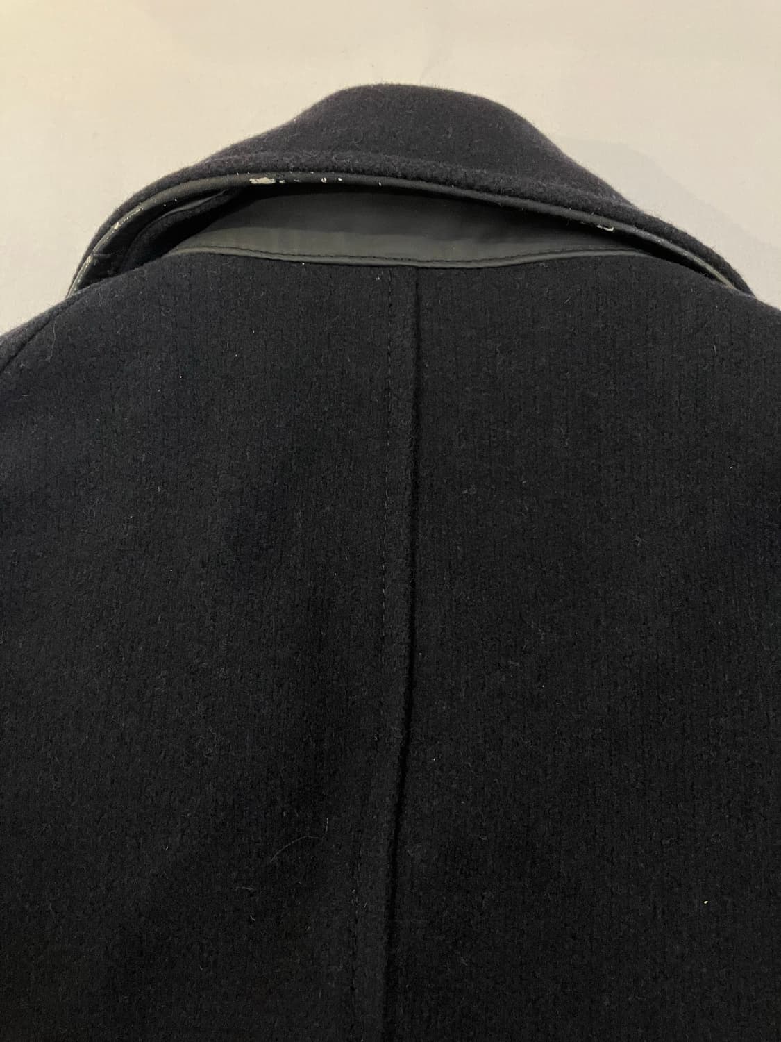 16FW 스톤아일랜드 울 피코트 블랙 상품이미지5