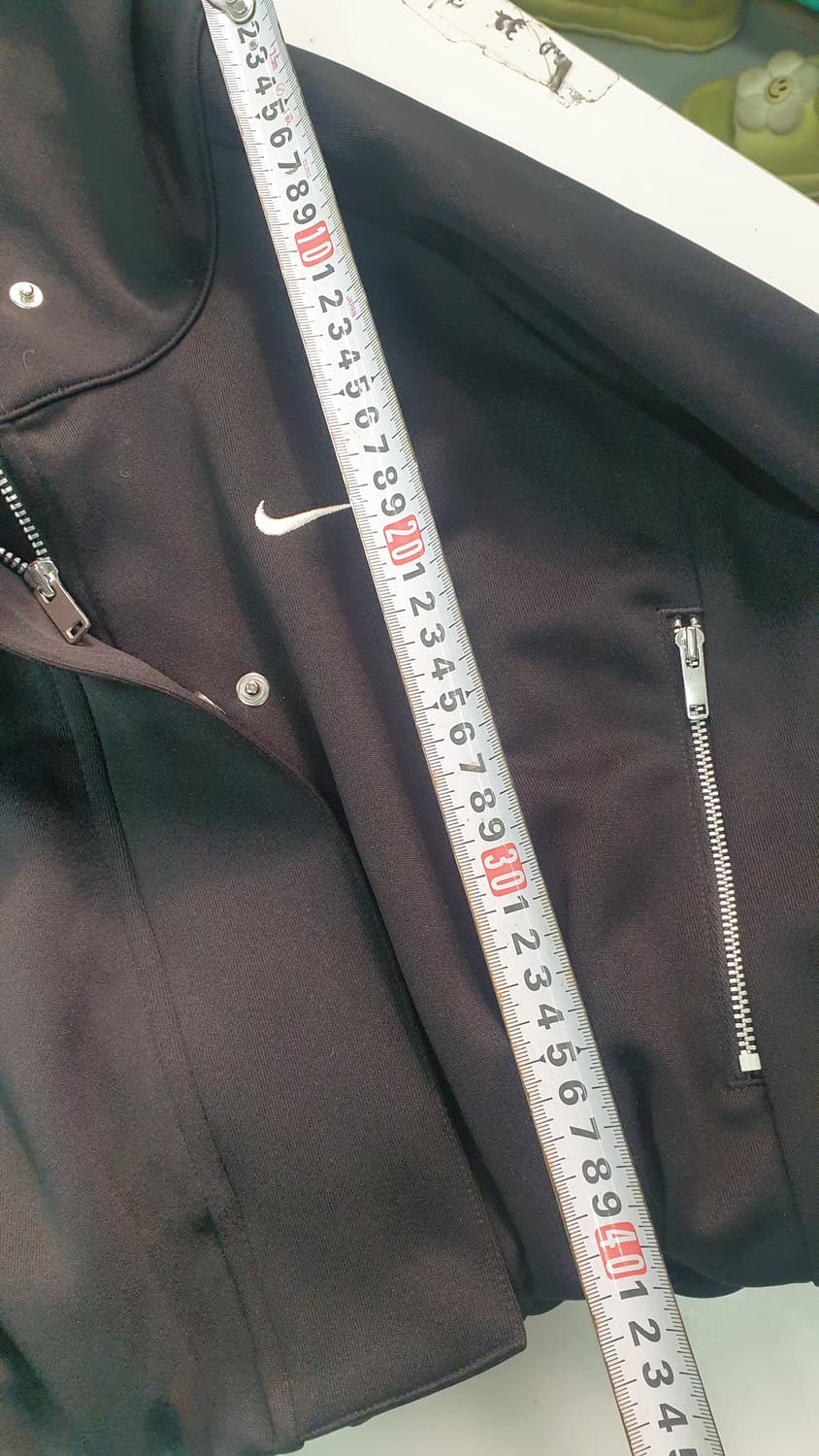 나이키 여성 블랙 오버핏크롭 자켓 M 상품이미지4