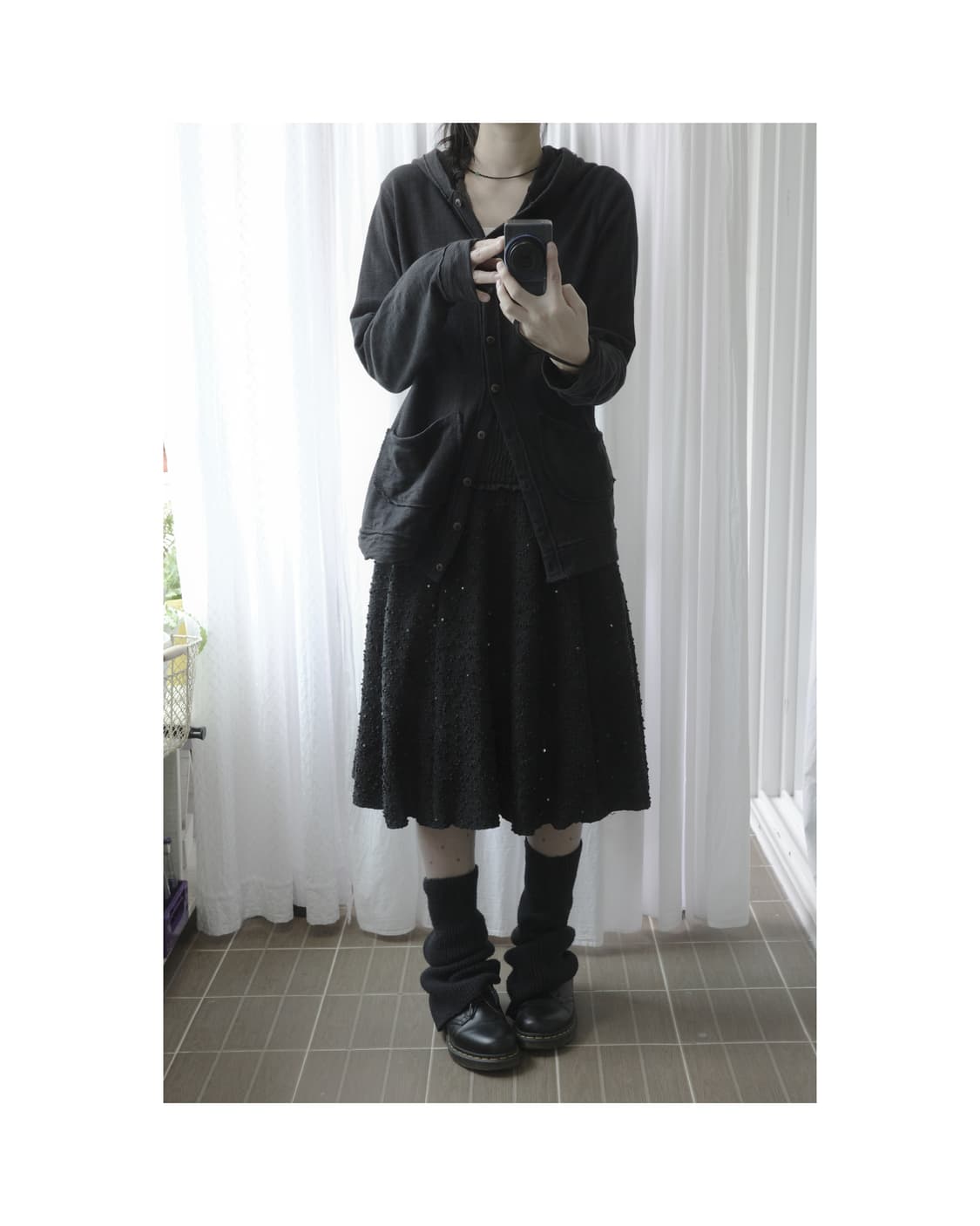 Loose hoodie cardigan 상품이미지3