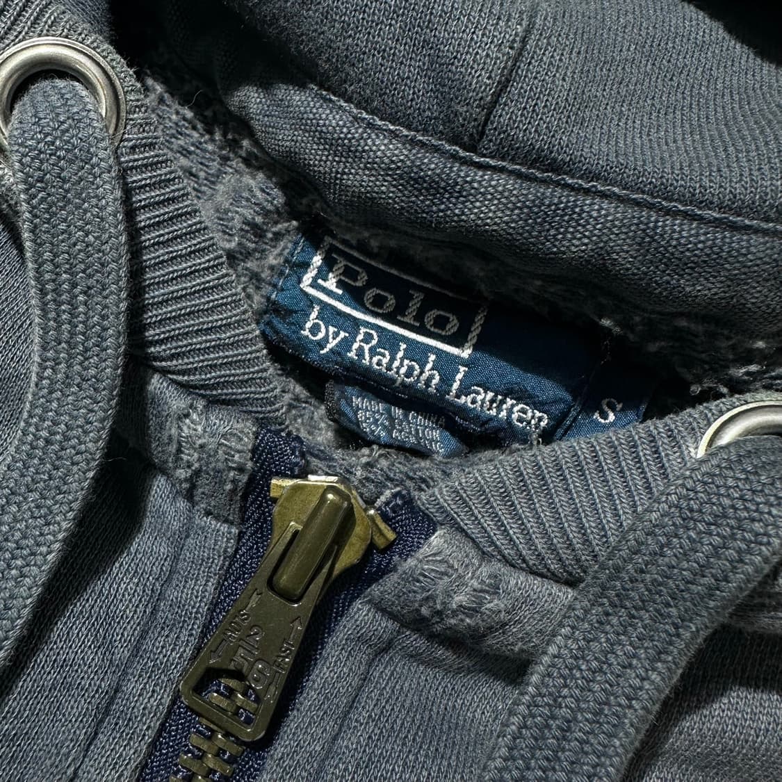 폴로 랄프로렌 디스트로이드 페인팅 투웨이 후드집업 상품이미지5