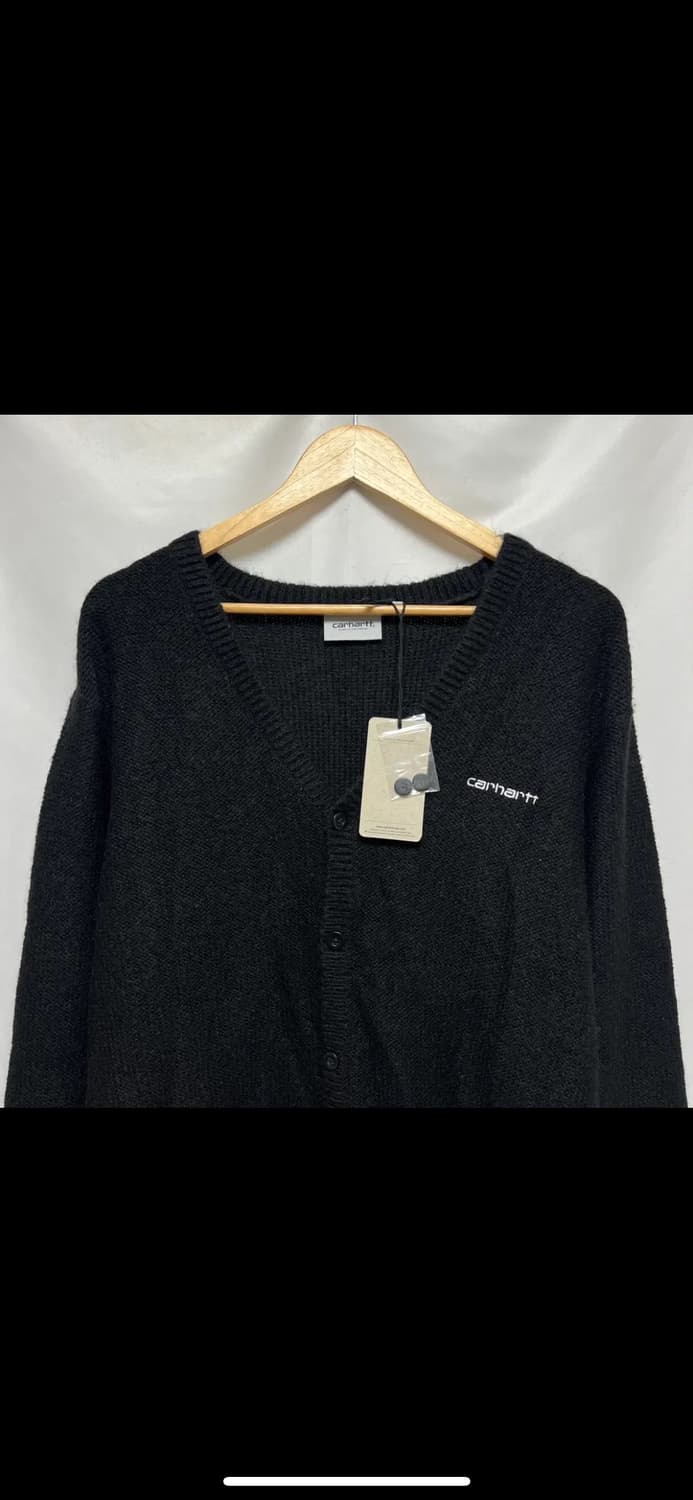[정품/S] ❤️새상품❤️칼하트 WIP 블랙 가디건 상품이미지2