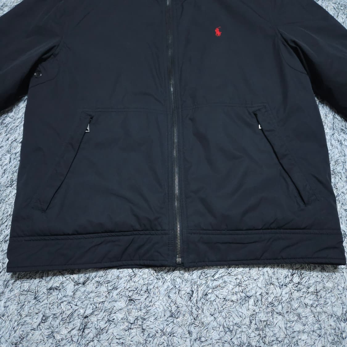 폴로랄프로렌) L 남자 블랙 스윙탑 기모점퍼자켓 / 왕눈이샵 상품이미지4
