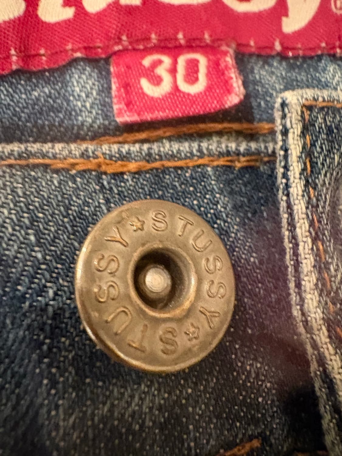 90’s stussy jeans 청바지 상품이미지3
