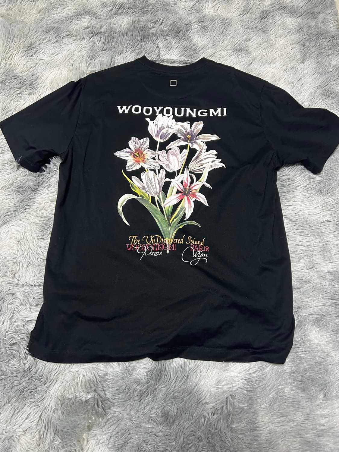 24ss 우영미 플라워 반팔 50 상품이미지1