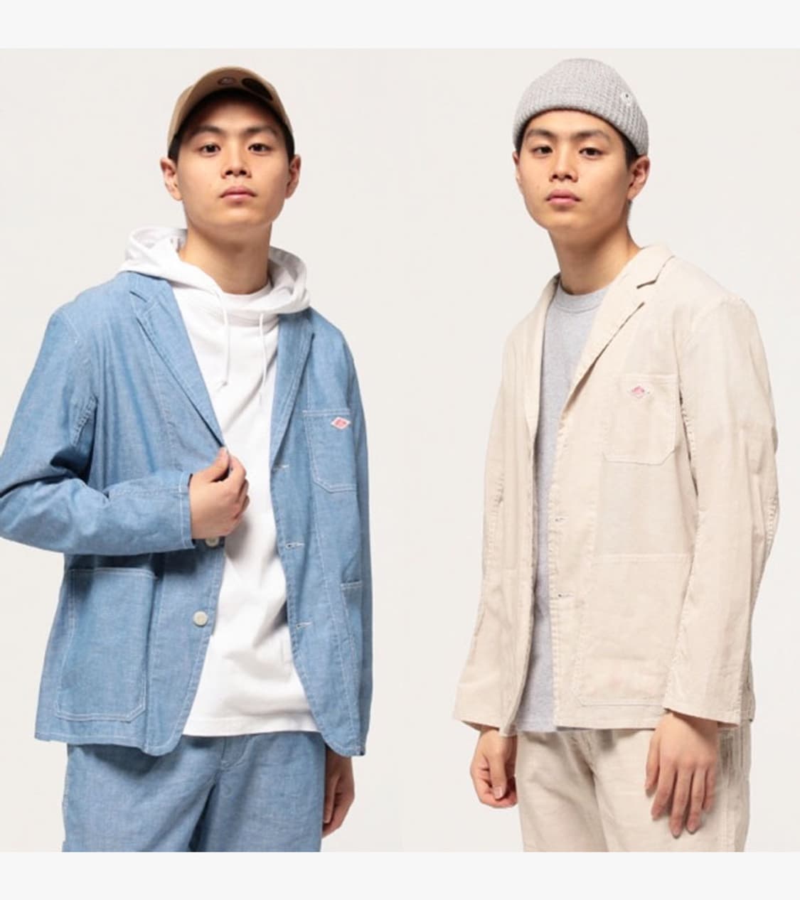 DANTON X BEAMS - LINEN JACKET 상품이미지2