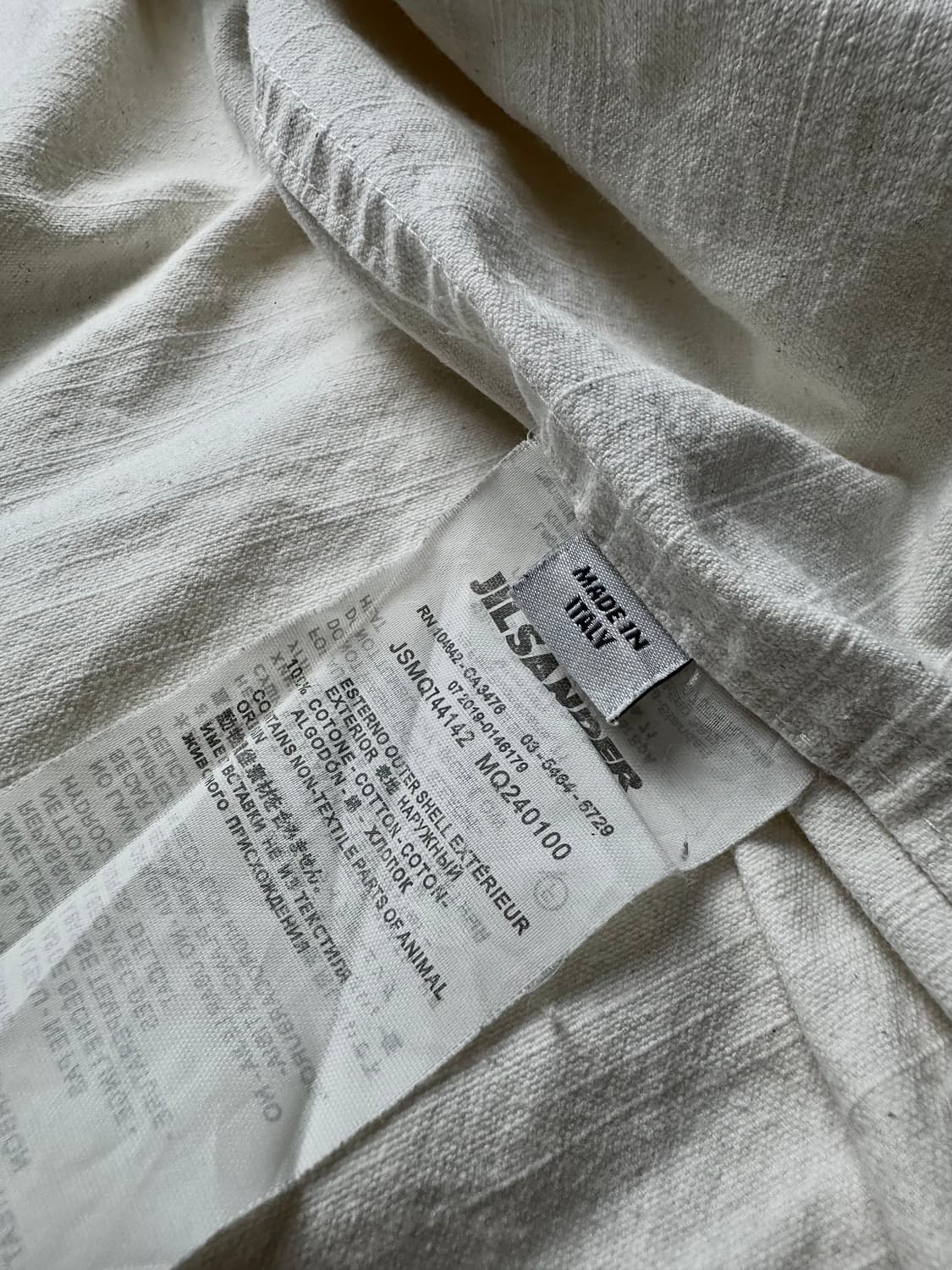 JIL SANDER Logo short-slrt-sleeved shirt 상품이미지9