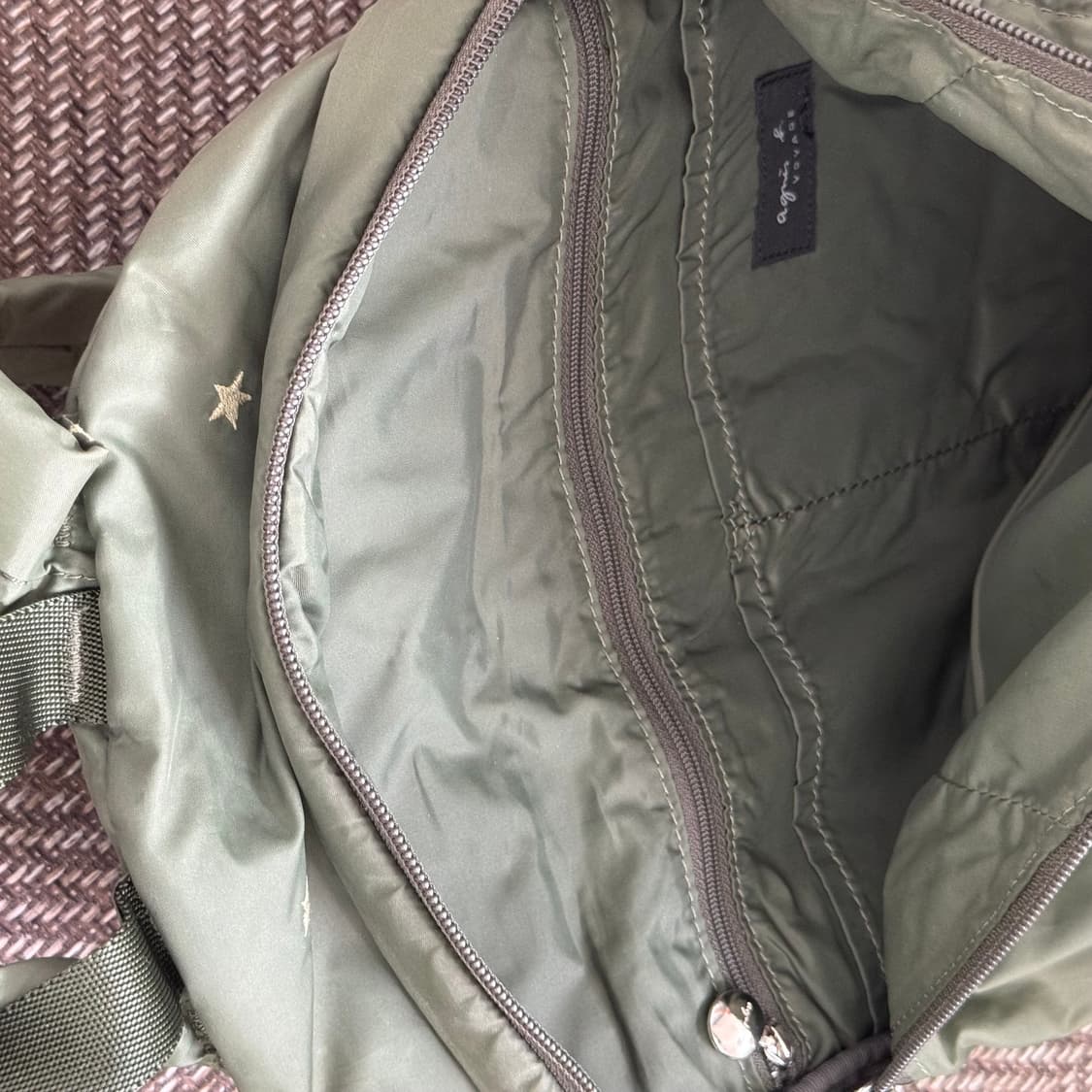 빈티지 별 백팩 상품이미지3