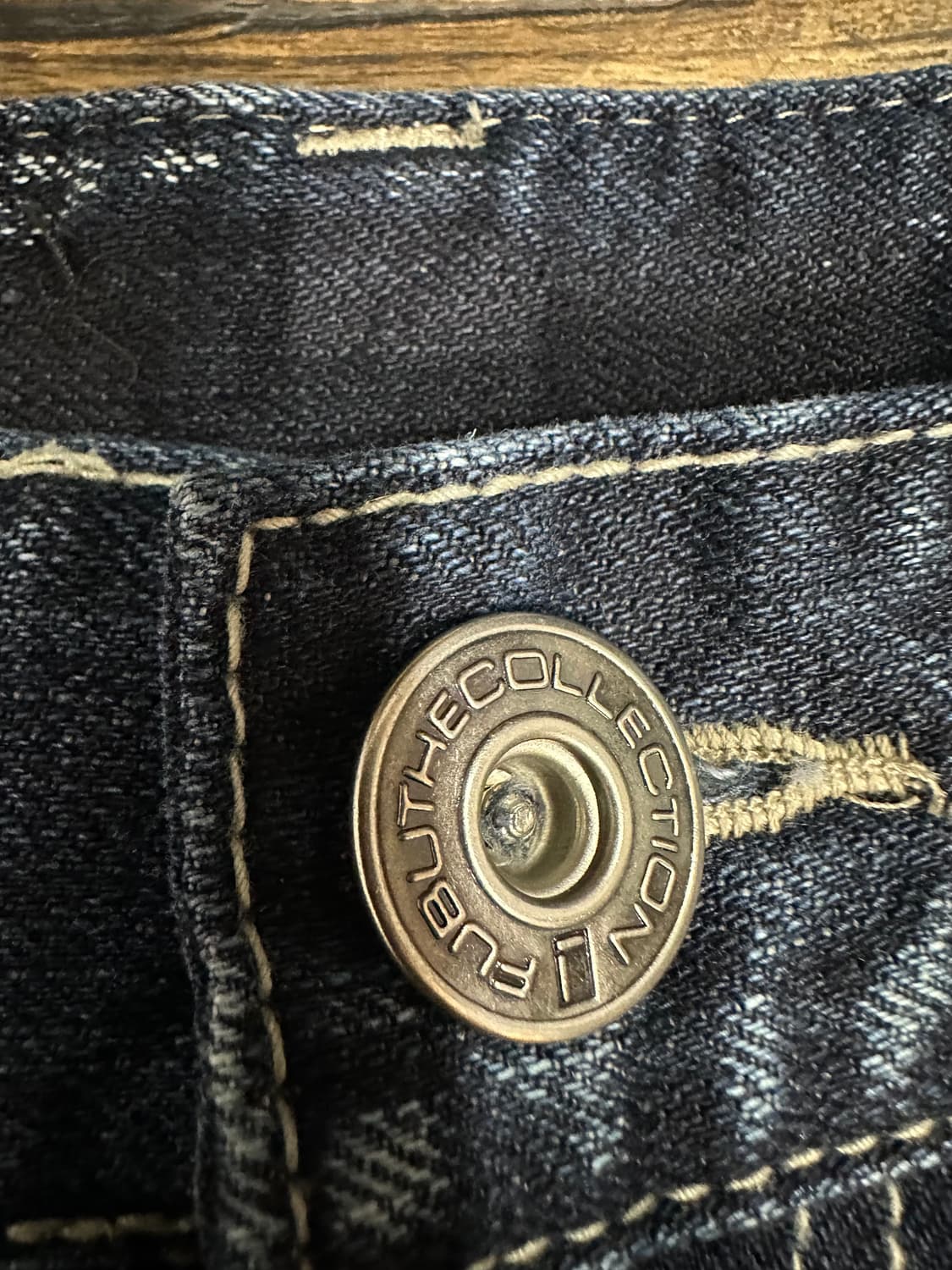 후부(FUBU) JEANS 1992 빅로고 자수 데님팬츠 36인치 상품이미지8