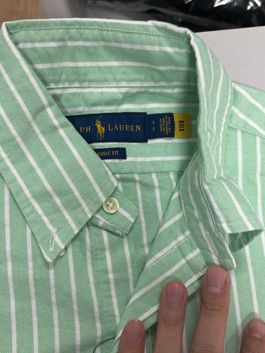폴로 랄프로렌 스트라이프 셔츠 S 새상품 / 폴로 셔츠 S 상품이미지2