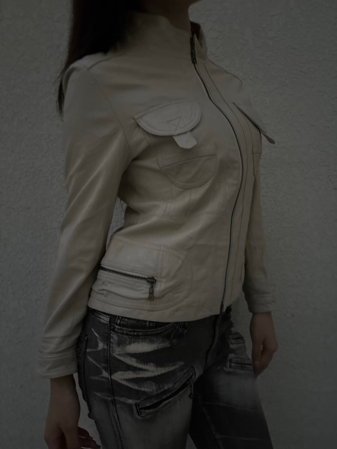 58 Vanilla leather jaceket 상품이미지2