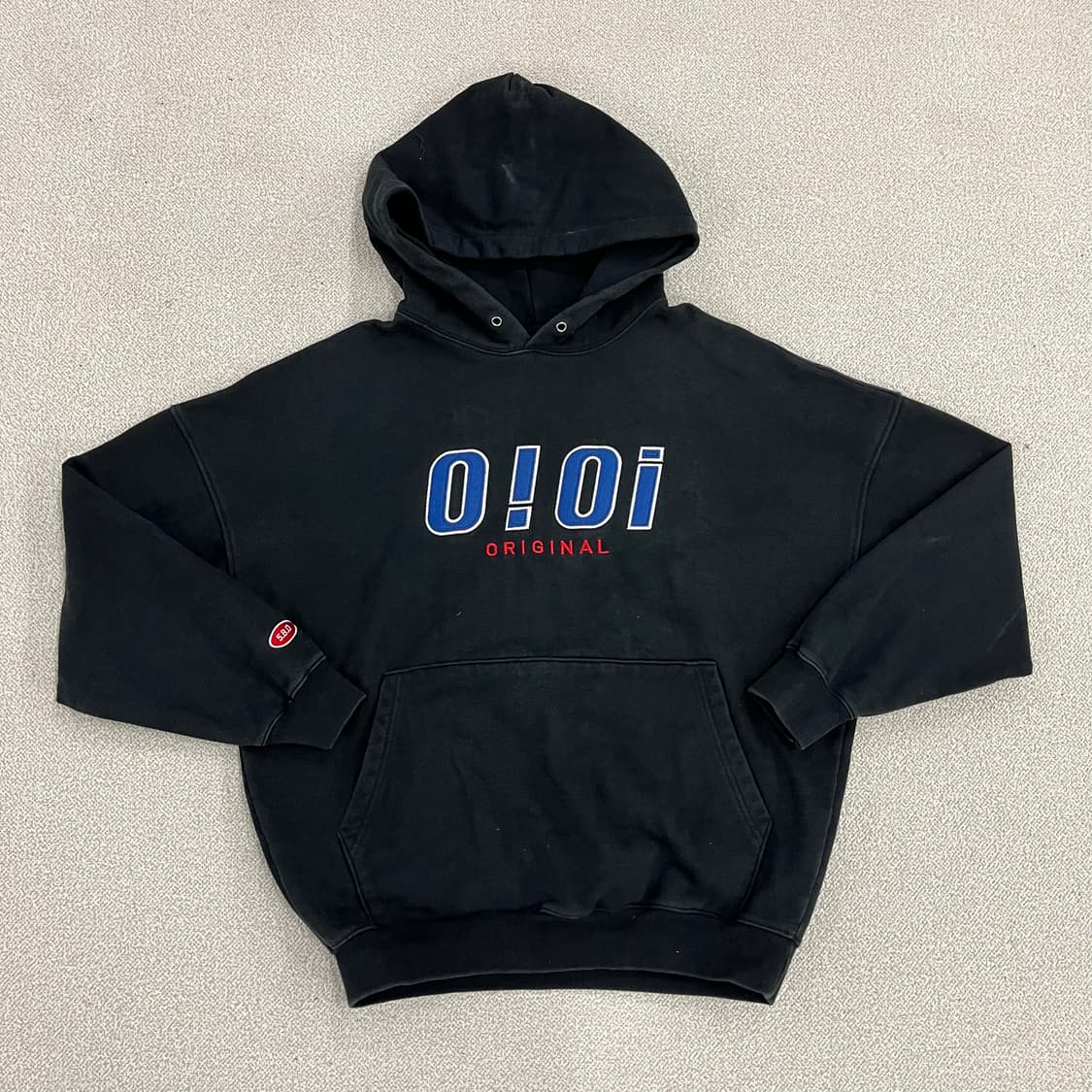 L 오아이오아이 오리지널 빅로고 후드티 0126M 상품이미지1