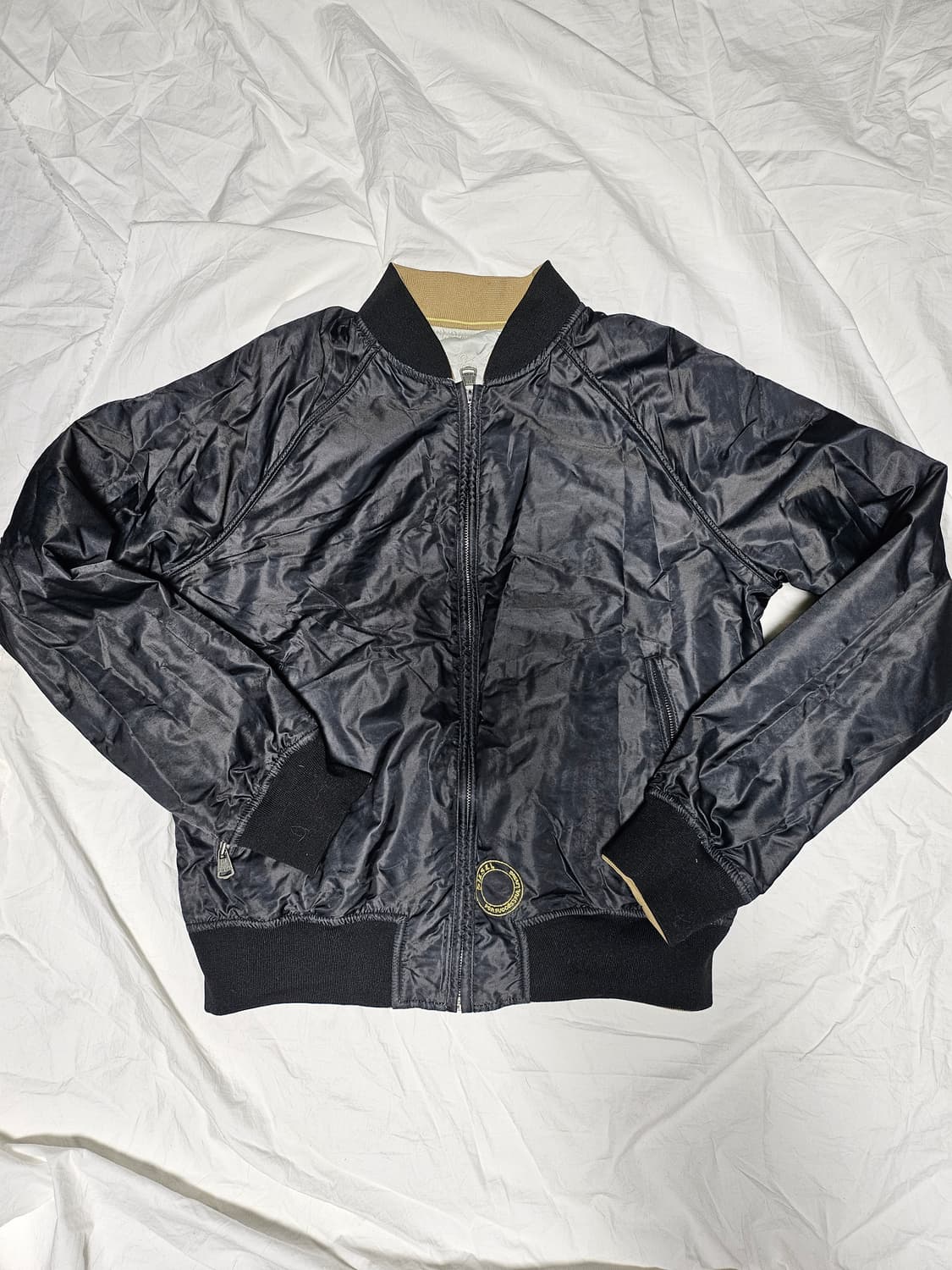 디젤 리버시블 자수 바시티 자켓 스카잔 상품이미지6