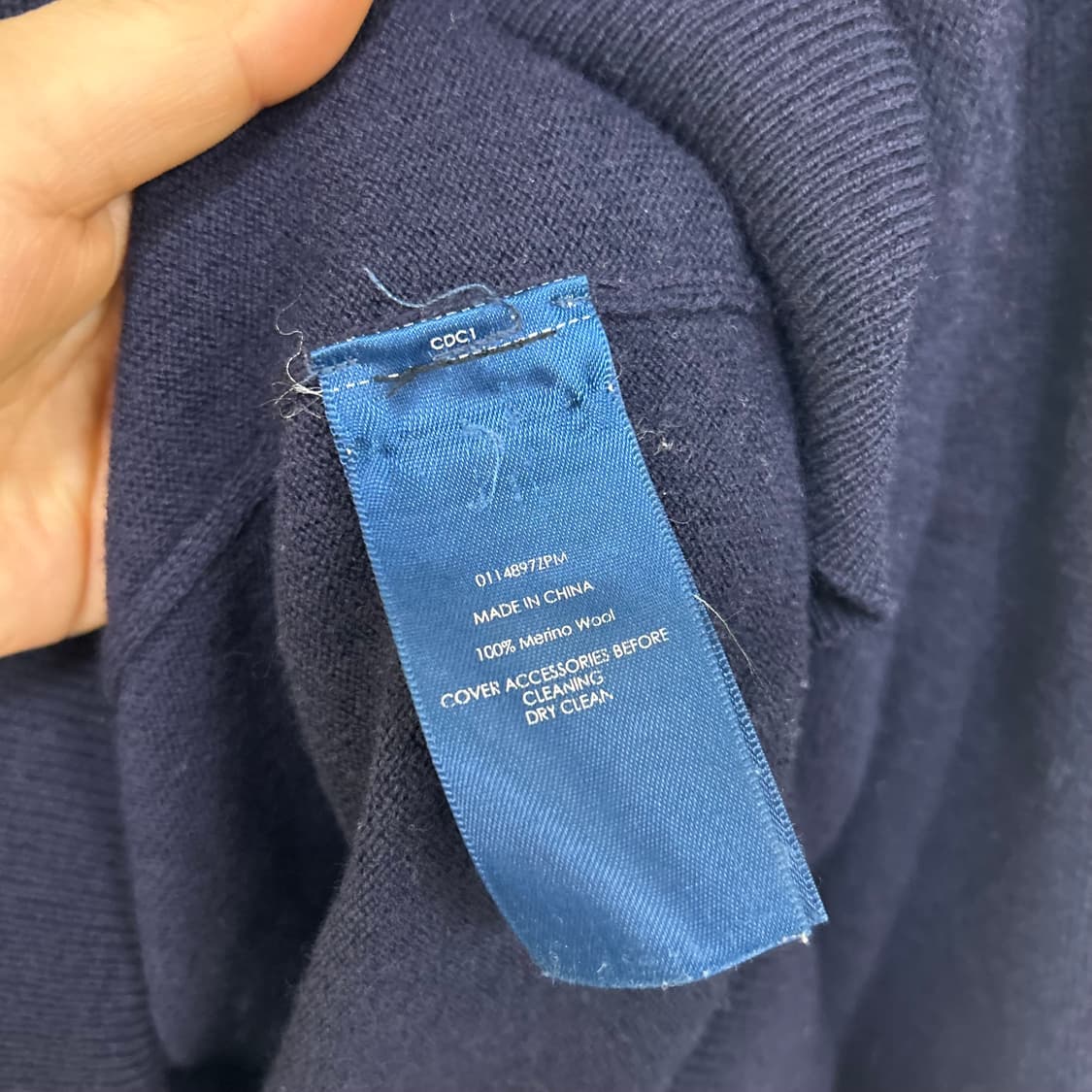 폴로 반집업 니트[1720] 상품이미지10