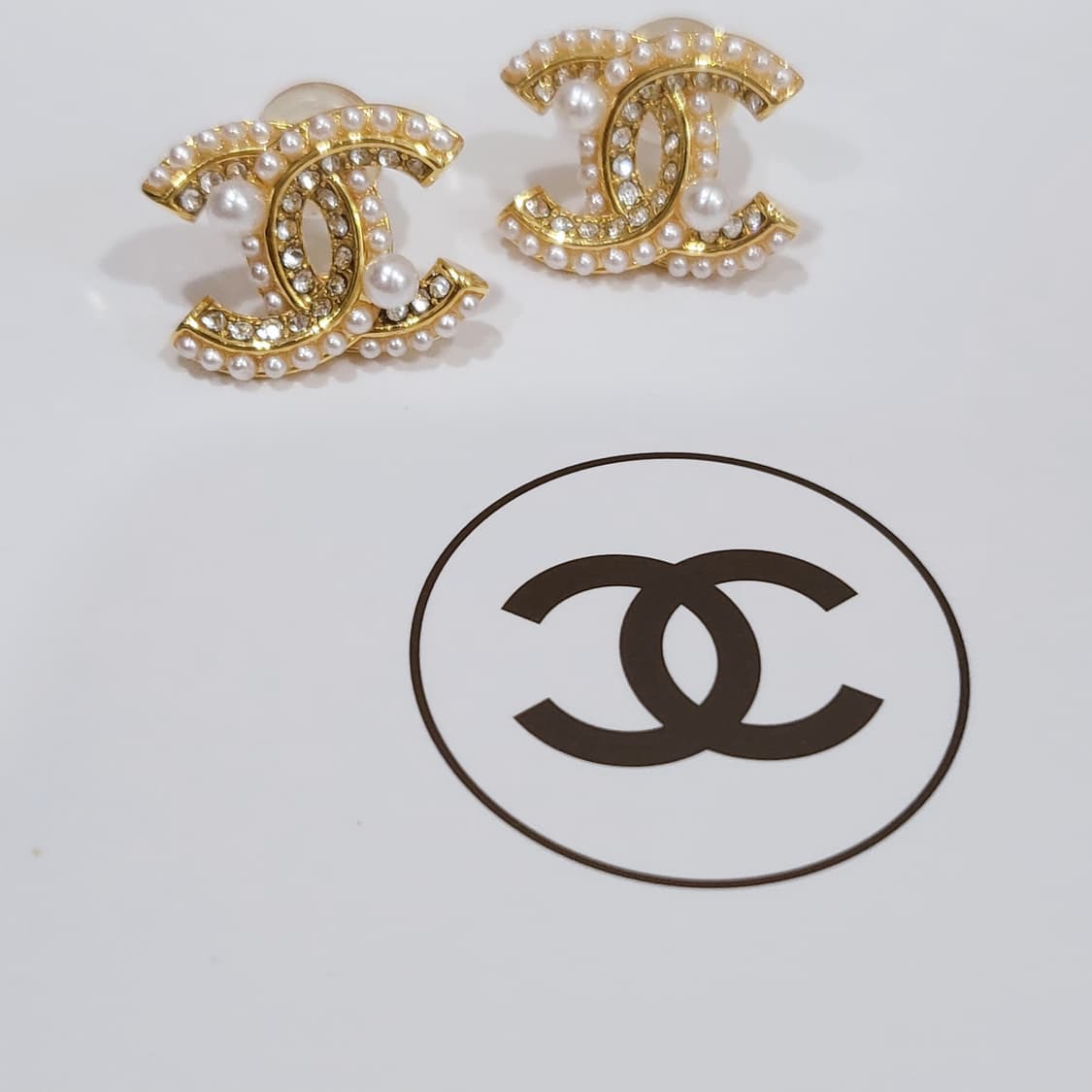 샤넬 귀걸이 cc로고 미니  업사이클링 상품이미지2