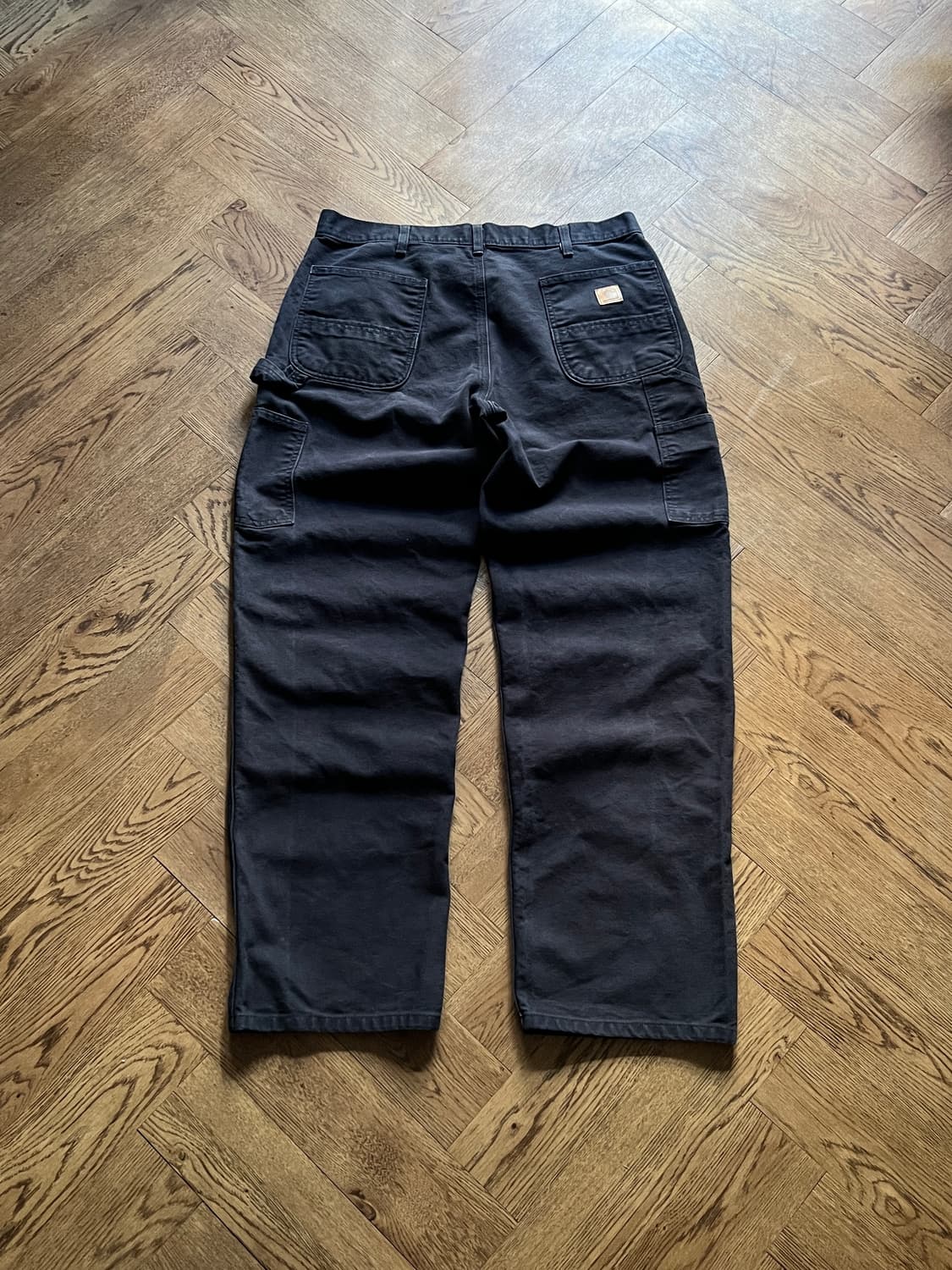 [36]칼하트 USA 미드나잇 네이비 싱글니 카펜터 워크 팬츠 상품이미지2