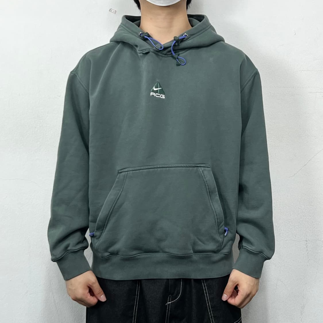나이키 ACG 써마핏 플리스 풀오버 후디 그린 상품이미지2
