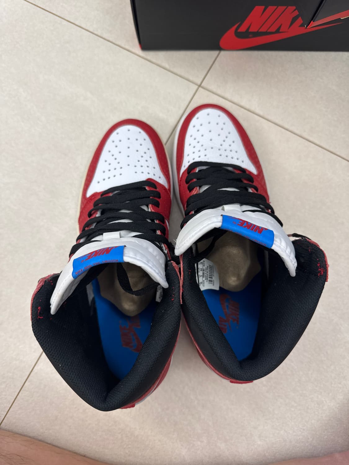 조던 1 레트로 하이 스파이더맨 오리진 스토리 280mm 상품이미지5