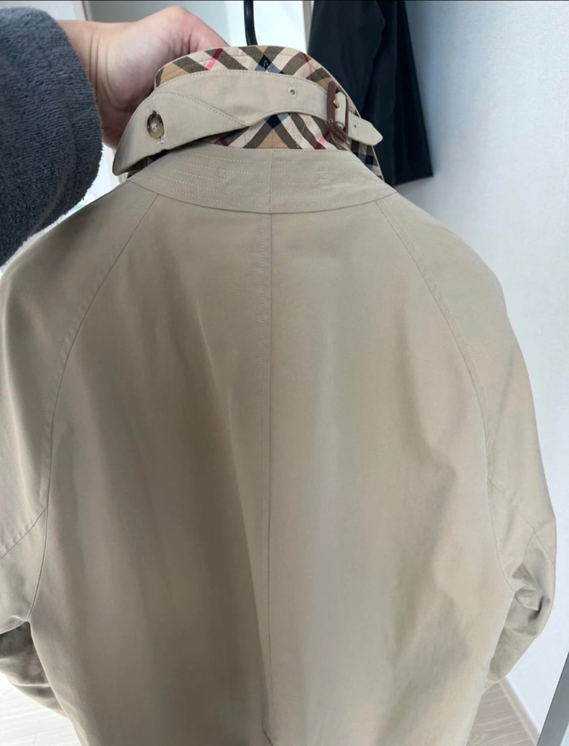 버버리 트렌치코트 캠든 52 (탈부착 가능 워머 포함) 상품이미지7