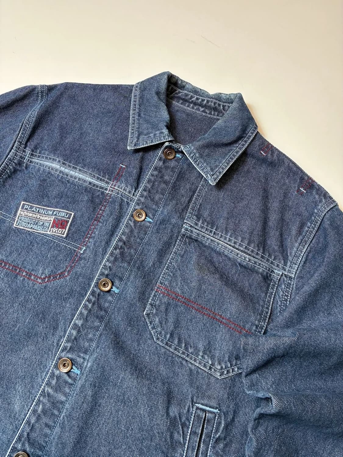 PLATINUM FUBU푸부 00's올드스쿨 코치 데님 자켓 PN8226 상품이미지2