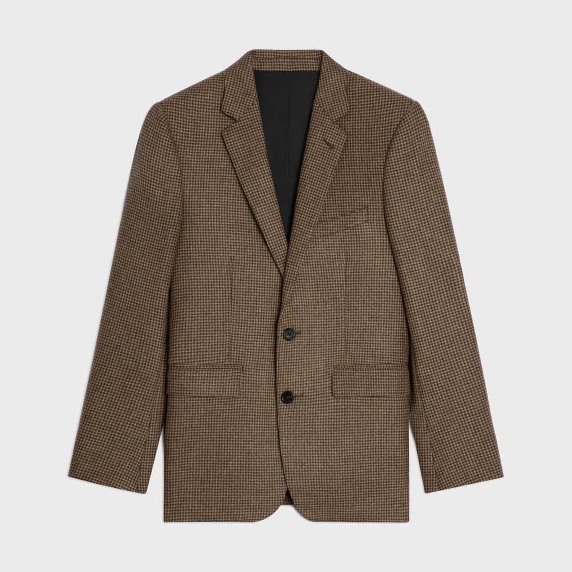 [박보검님 착용] 셀린느 23AW 마론 캐시미어 플라넬 자켓 상품이미지2