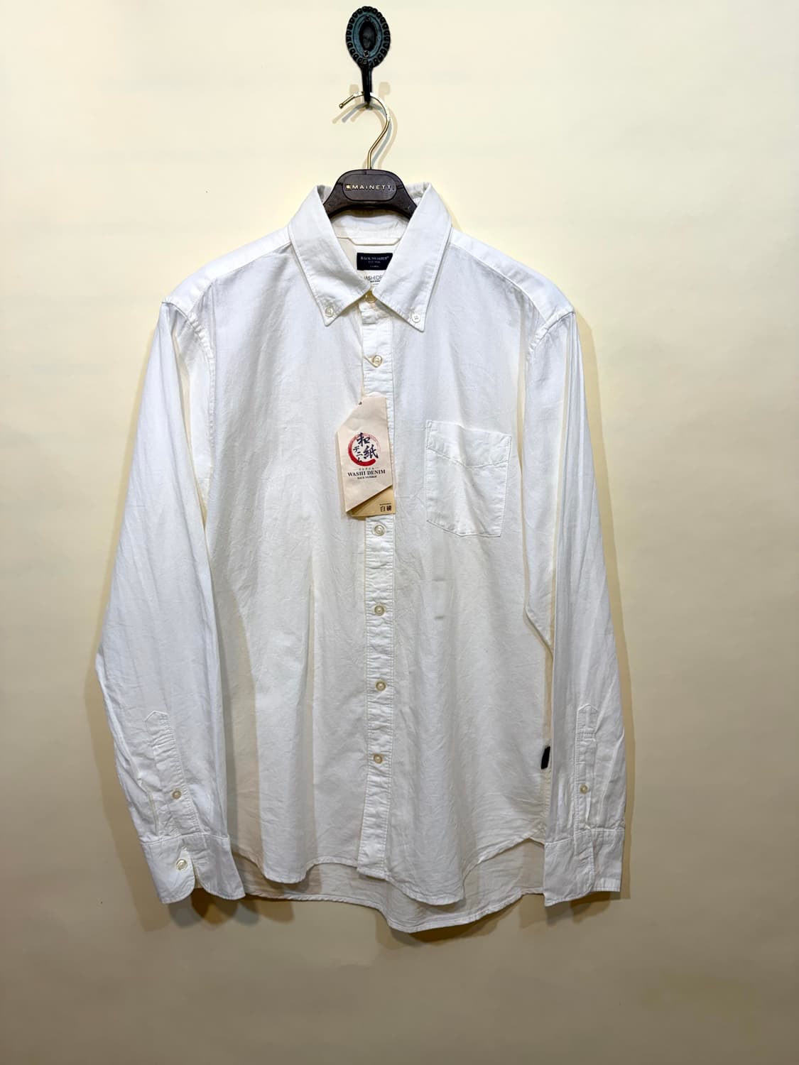 BACK NUMBER 와시 데님 셔츠 상품이미지2