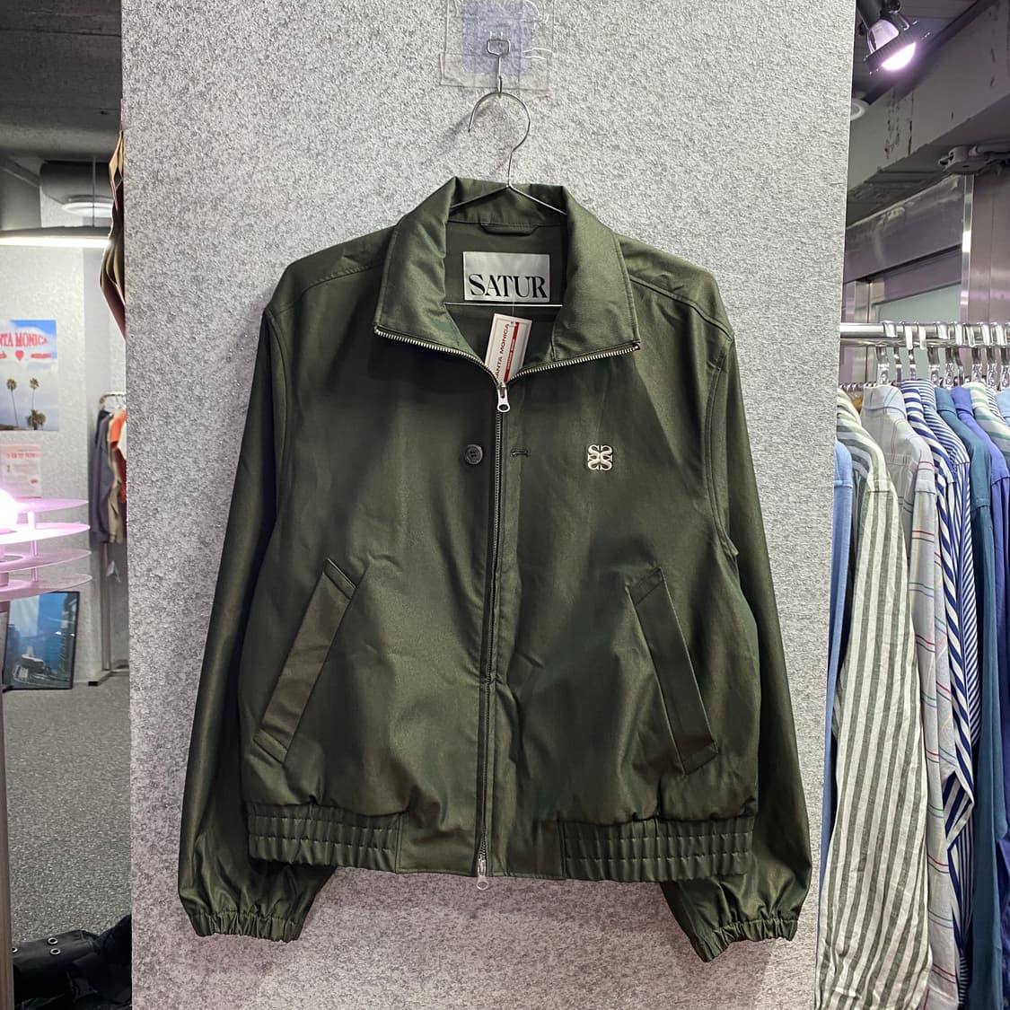 세터 올리브 레체 투웨이 블루종 자켓 B4473 상품이미지2