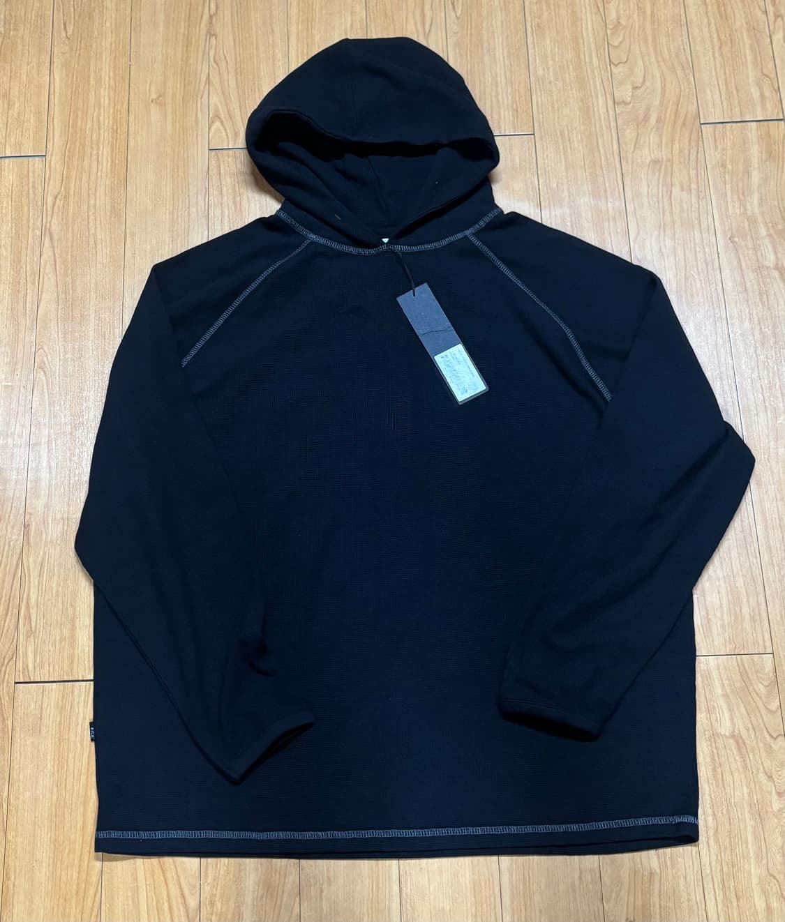 [새상품] ETCE 와플 후드 롱슬리브 긴팔티 M 상품이미지3