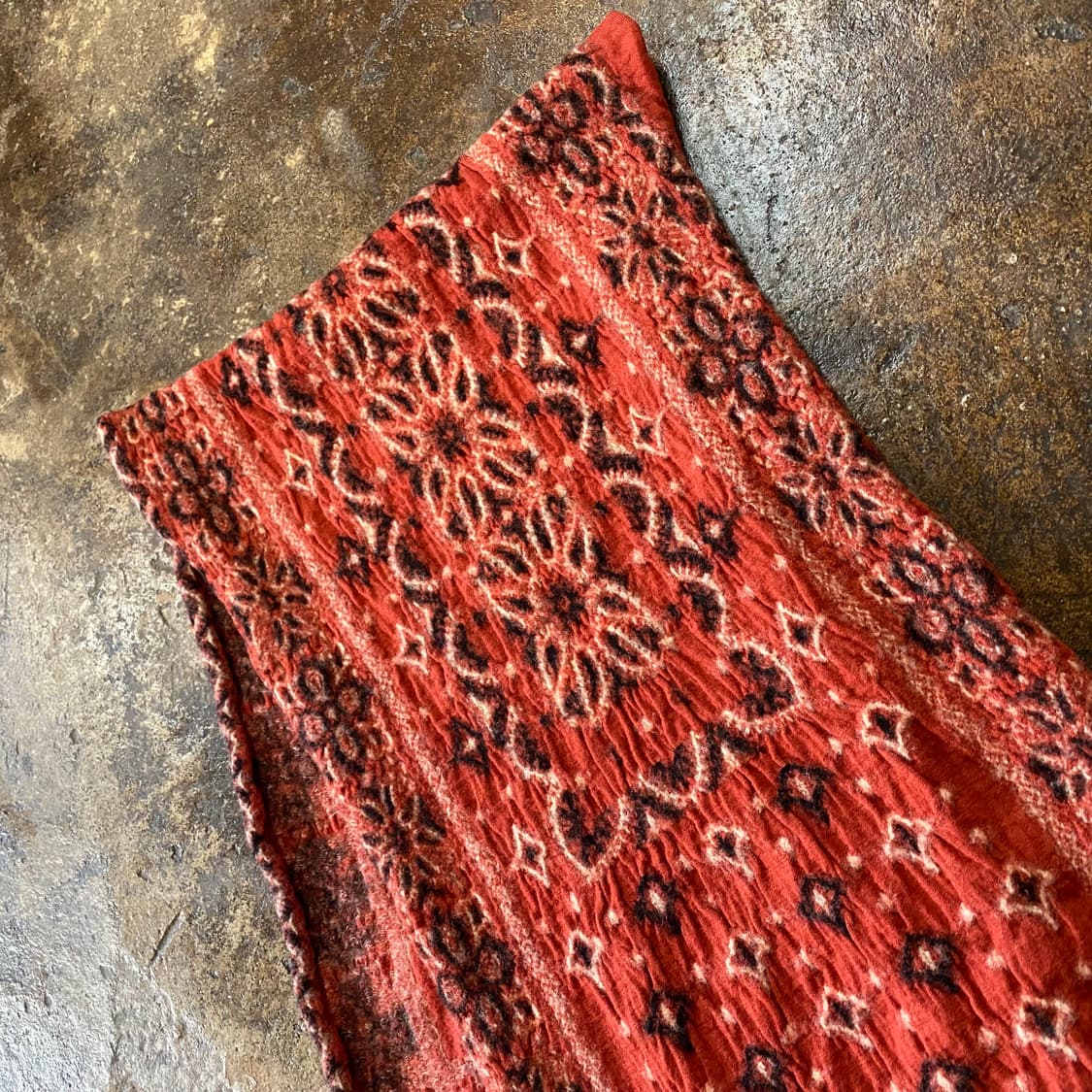 캐피탈 울 반다나 머플러 상품이미지3