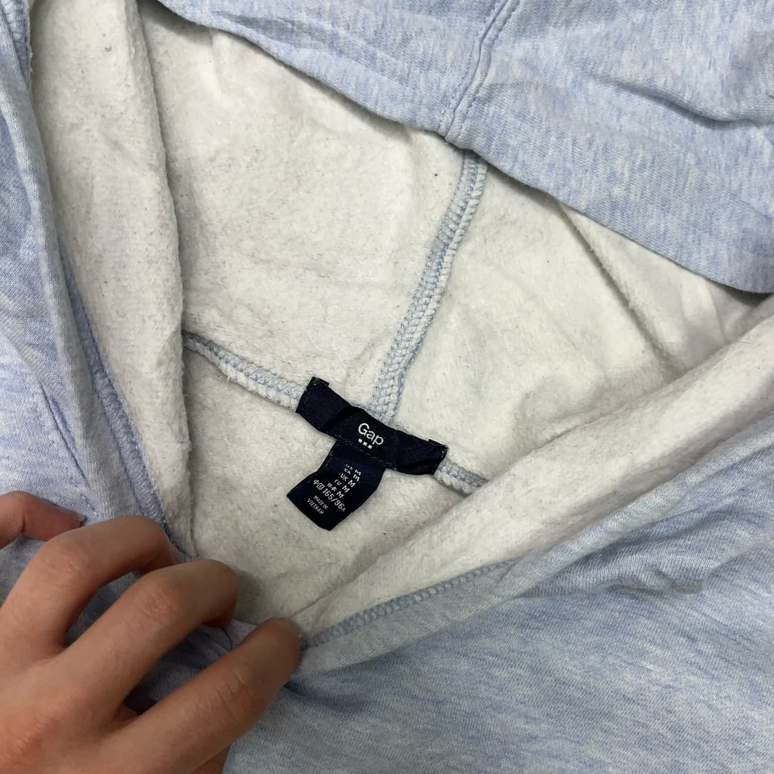GAP skyblue hoody 상품이미지5