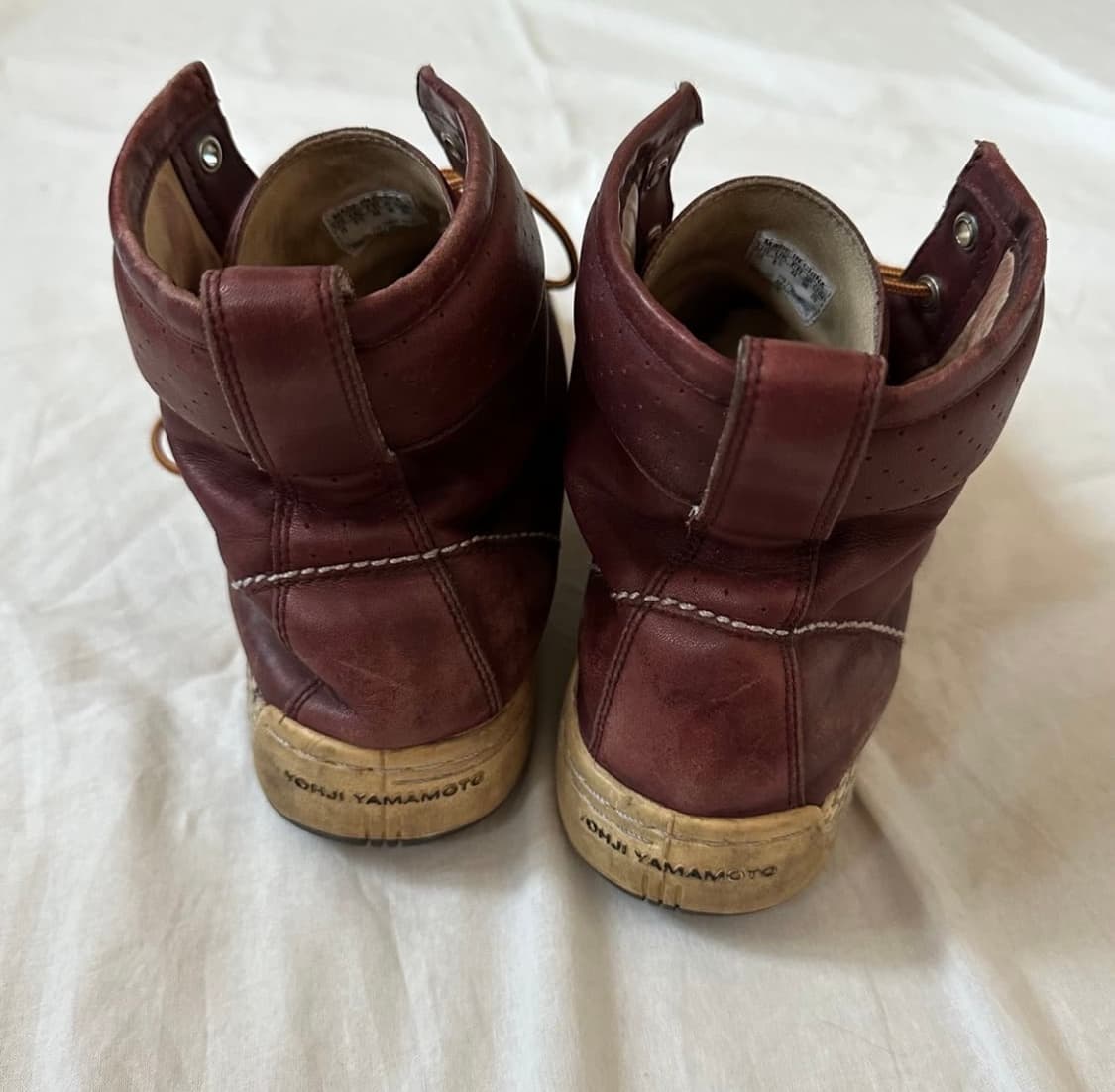 Y-3 요지야마모토 초창기 아카이브 하이탑 스니커즈 상품이미지5