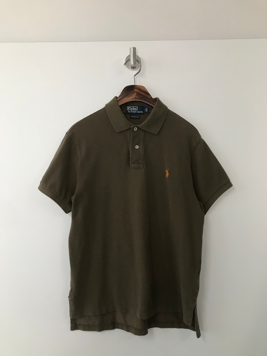 폴로 랄프로렌 카키 반팔 피케 티셔츠 상품이미지2