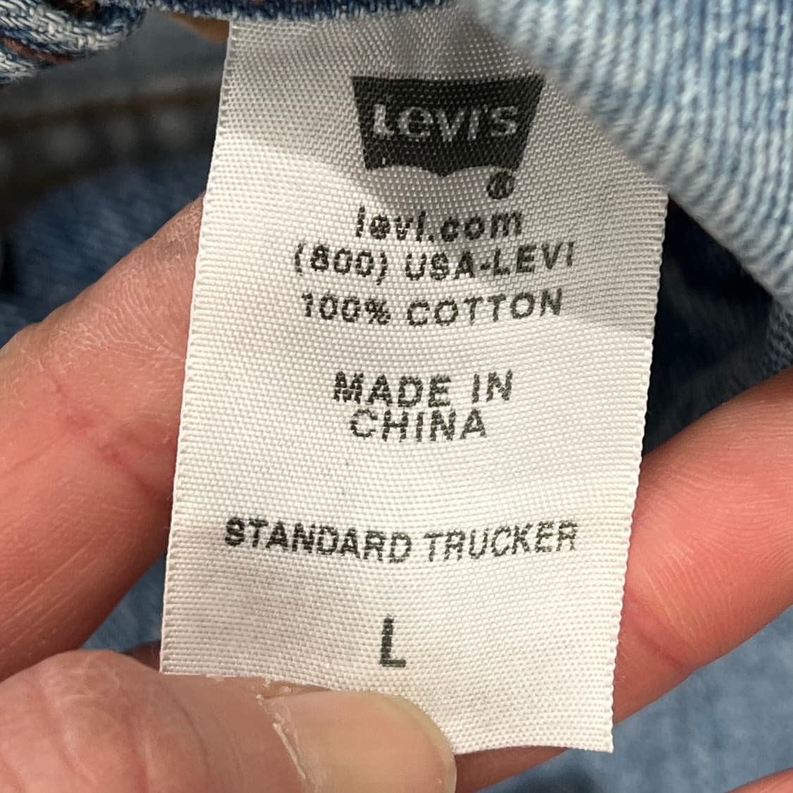 리바이스 워크 데님자켓 s09921 상품이미지7