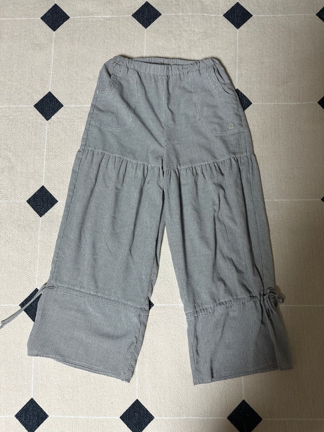 코이세이오 셔링 러프 팬츠 스트라이프 상품이미지2