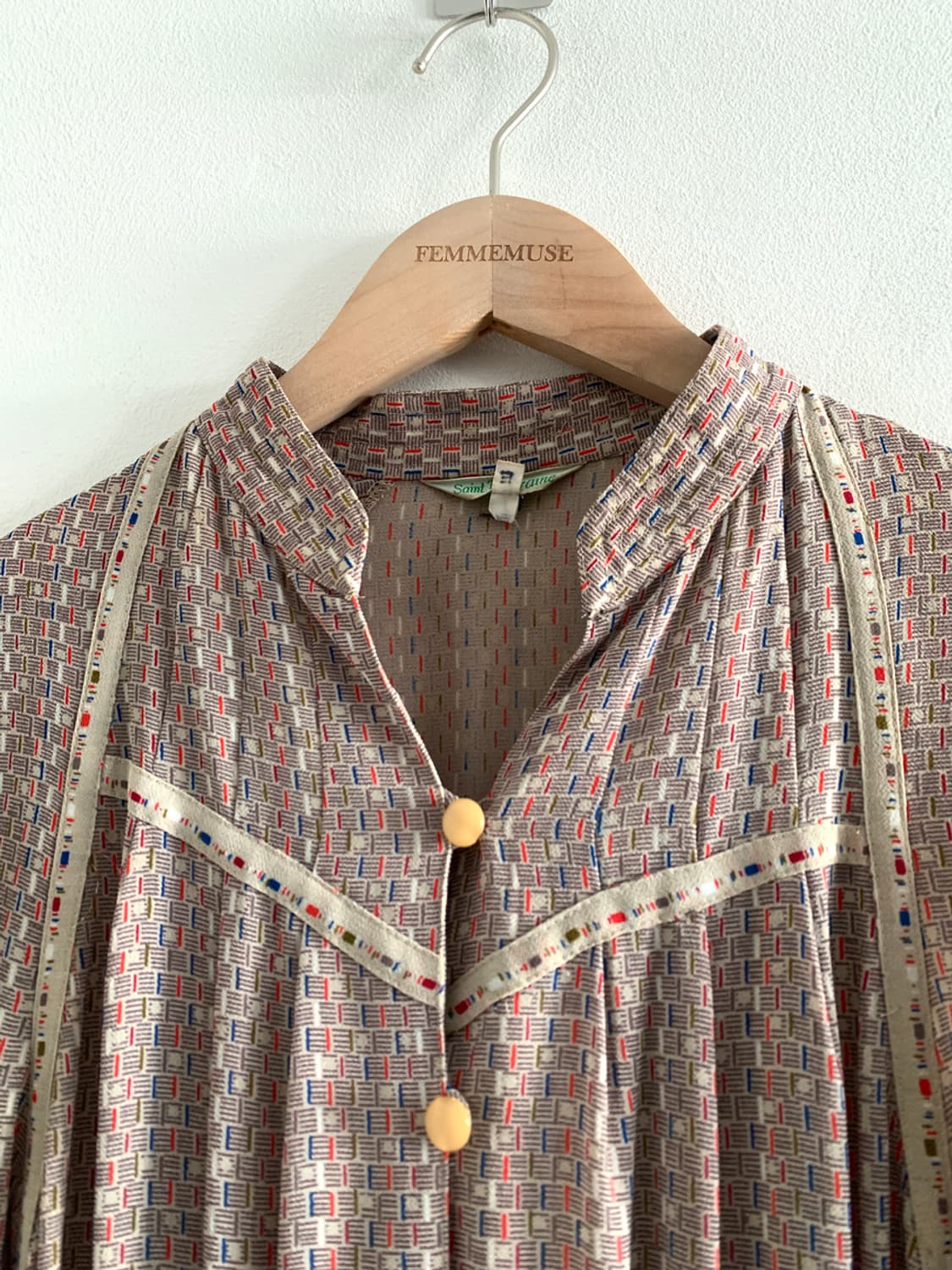 (Vintage)Classic vintage pattern dress 상품이미지2