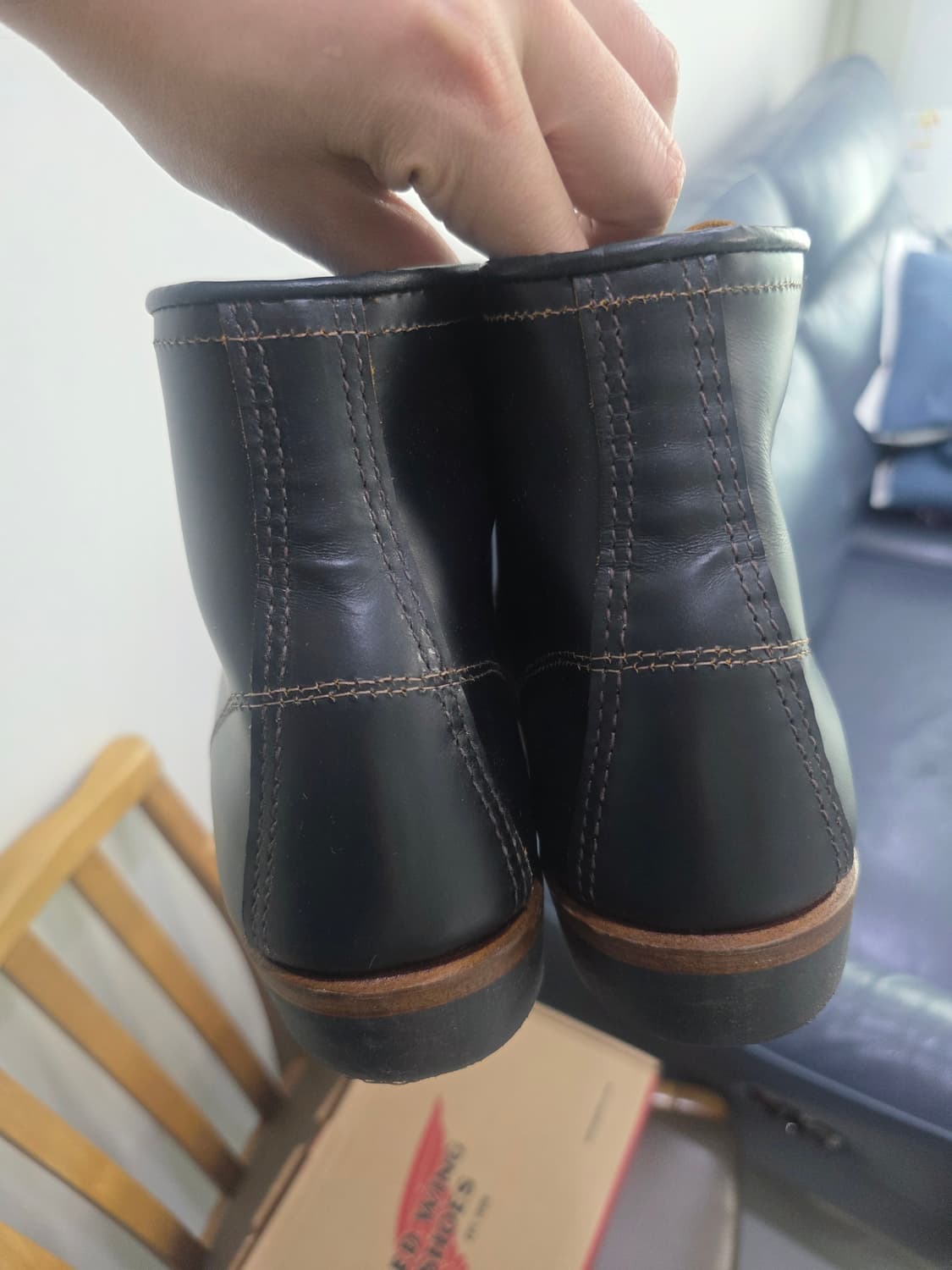 레드윙 벡맨 9060 플랫박스 부츠 8D(260) 상품이미지6