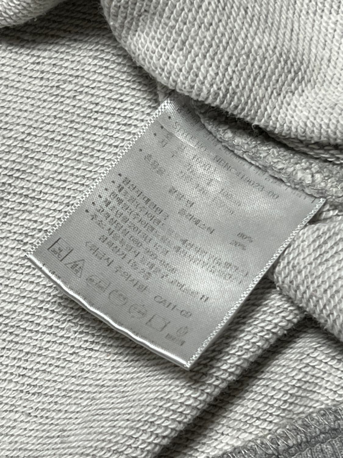 뉴발란스 블루 레터링 빅로고 맨투맨 L 그레이 상품이미지4