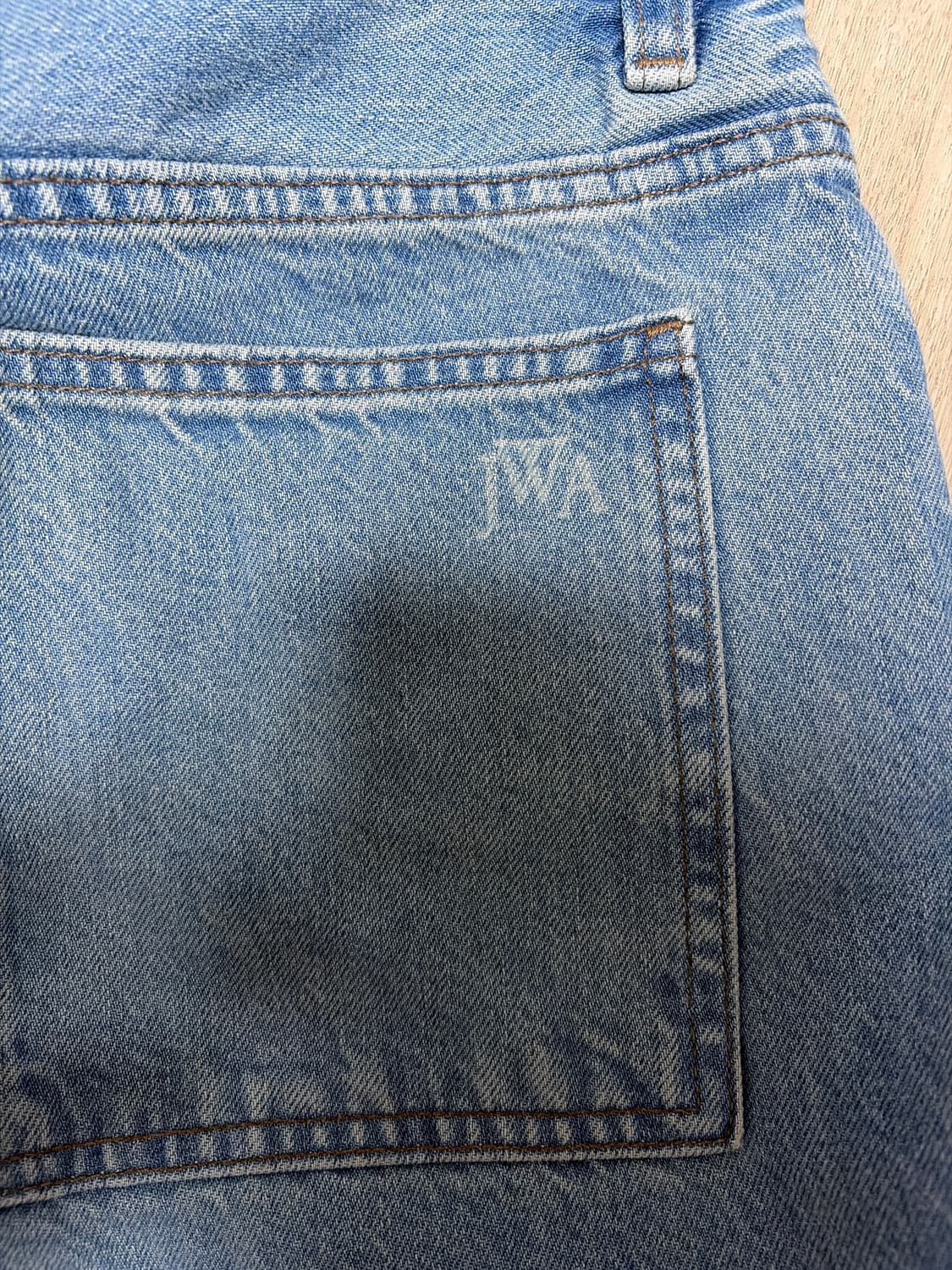 유니클로 JWA 스트레이트 진 긴기장 32 상품이미지5