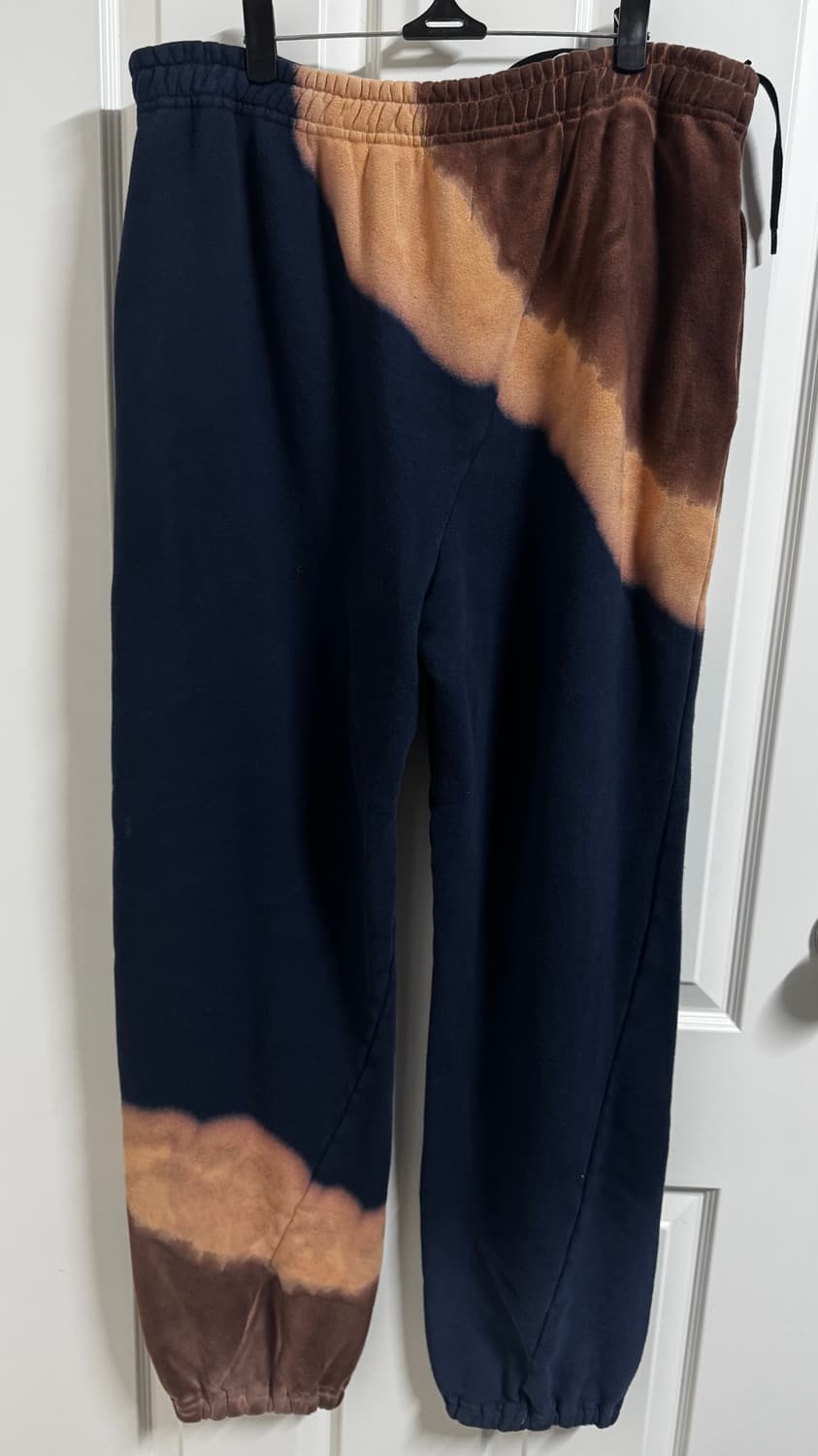 새상품 노마리듬 텍스타일 핸드 다이 스웻팬츠 트레이닝 팬츠 상품이미지1