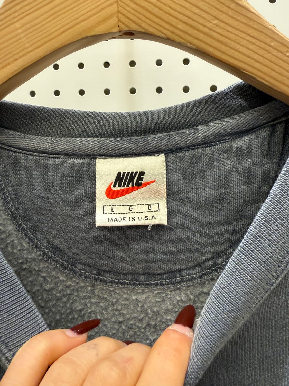 나이키 에어포스 자수 로고 맨투맨 U1699 상품이미지5