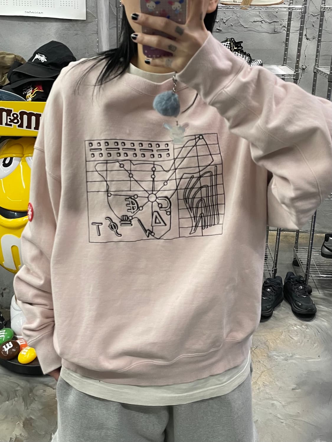 카브엠트 낫 엘리먼트 크루넥 스웻셔츠 상품이미지7