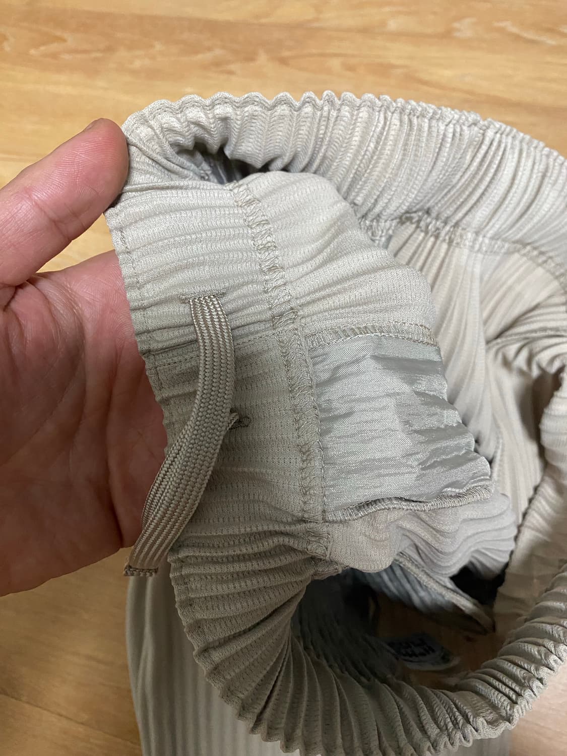 이세이 미야케 옴므플리세 바지 2장 일괄 판매 상품이미지2