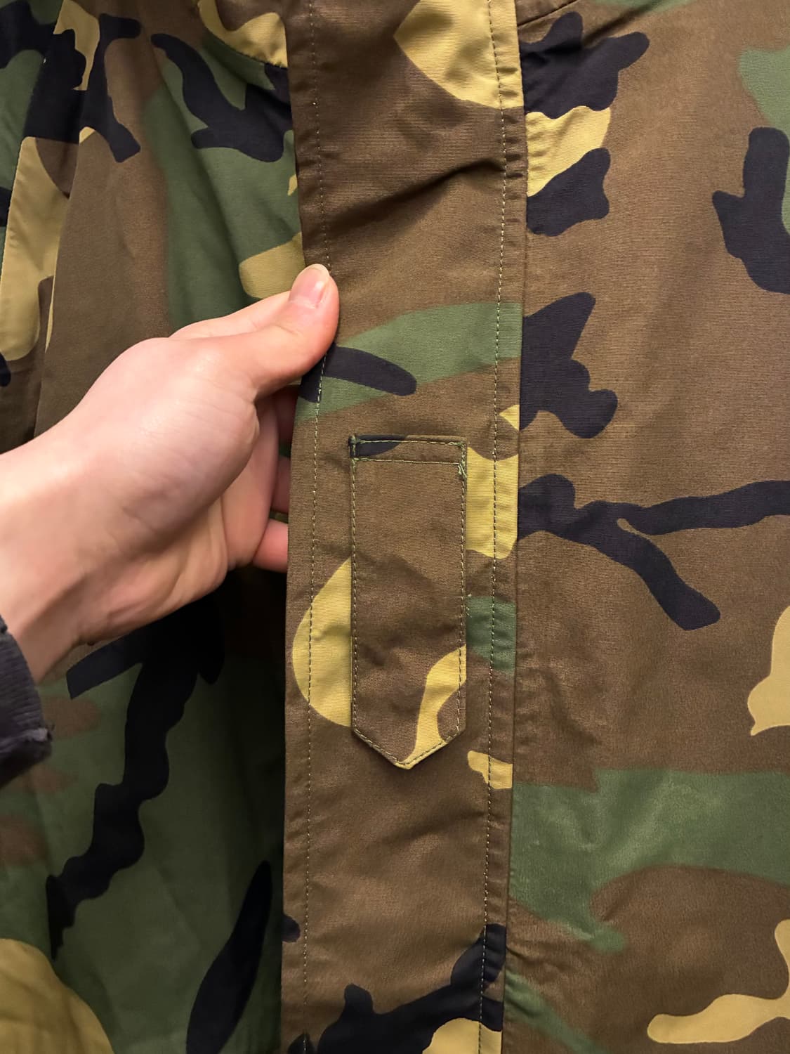 (M/R)USA ECWCS 미군 우드랜드 밀리터리 파카 고어텍스 상품이미지5